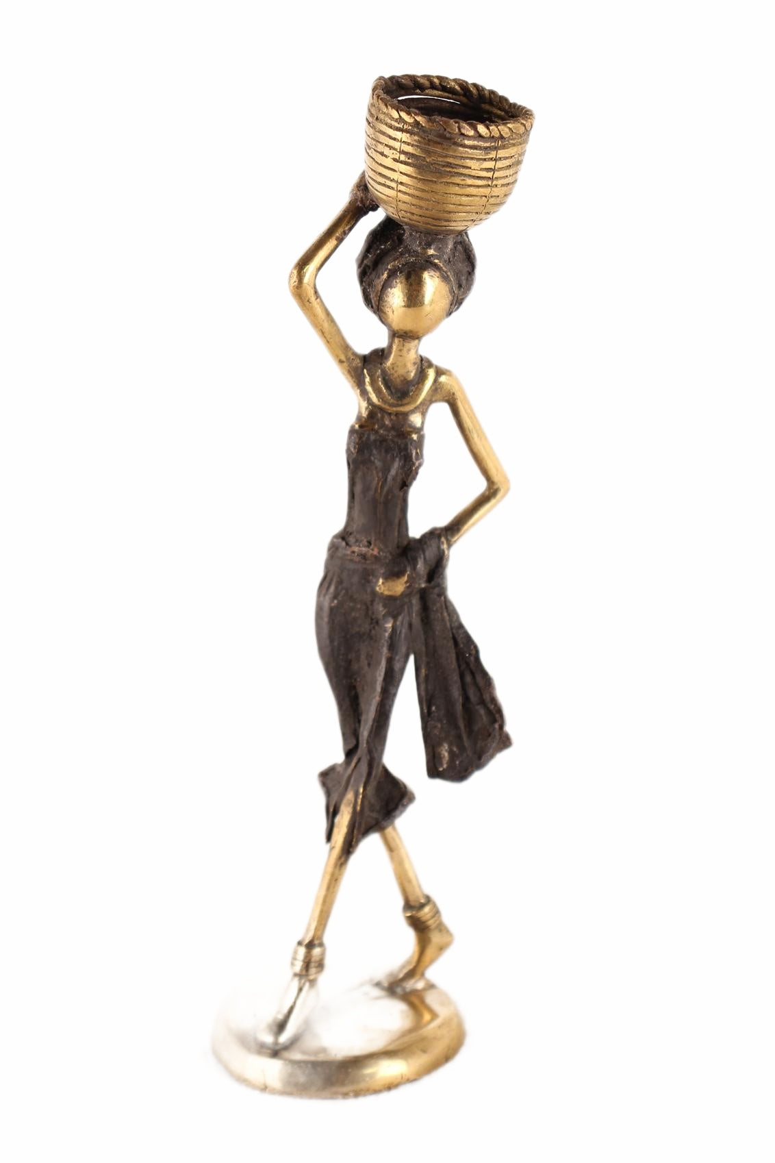 Bwa Tribe Bronze Figures ~10.2" Tall (New 2026) - Sculpture & Statuary