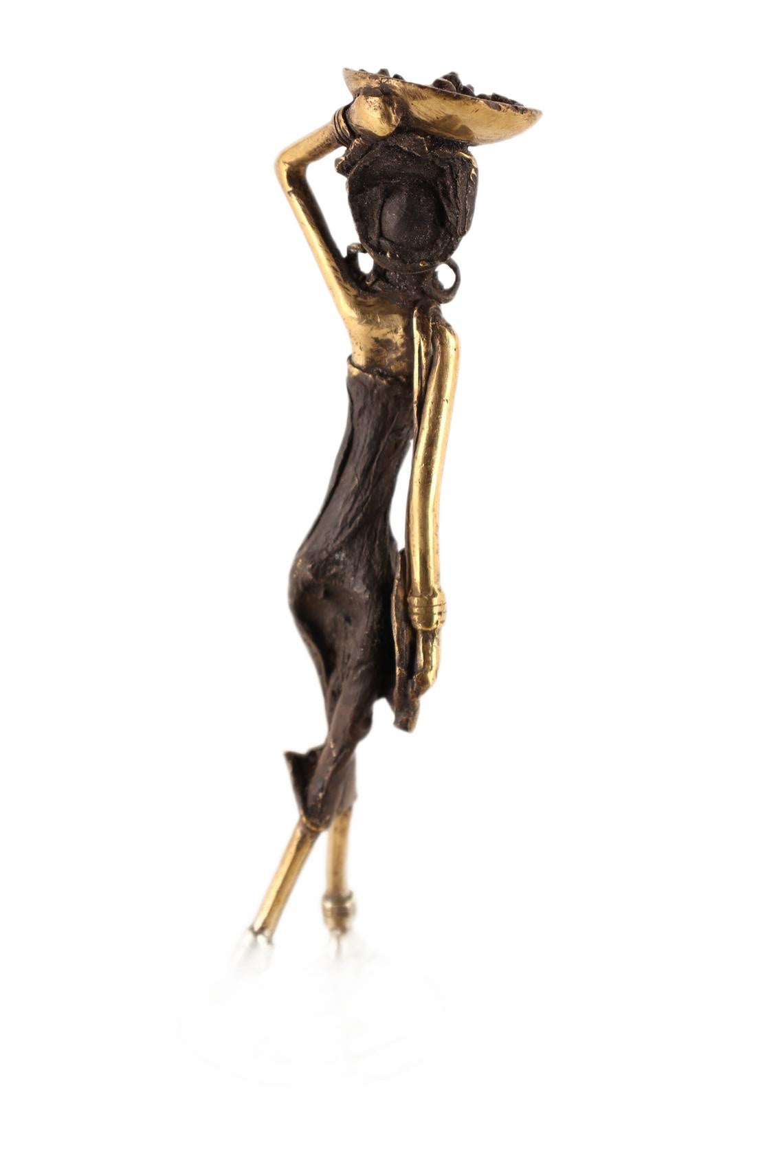 Bwa Tribe Bronze Figures ~10.2" Tall (New 2026) - Sculpture & Statuary