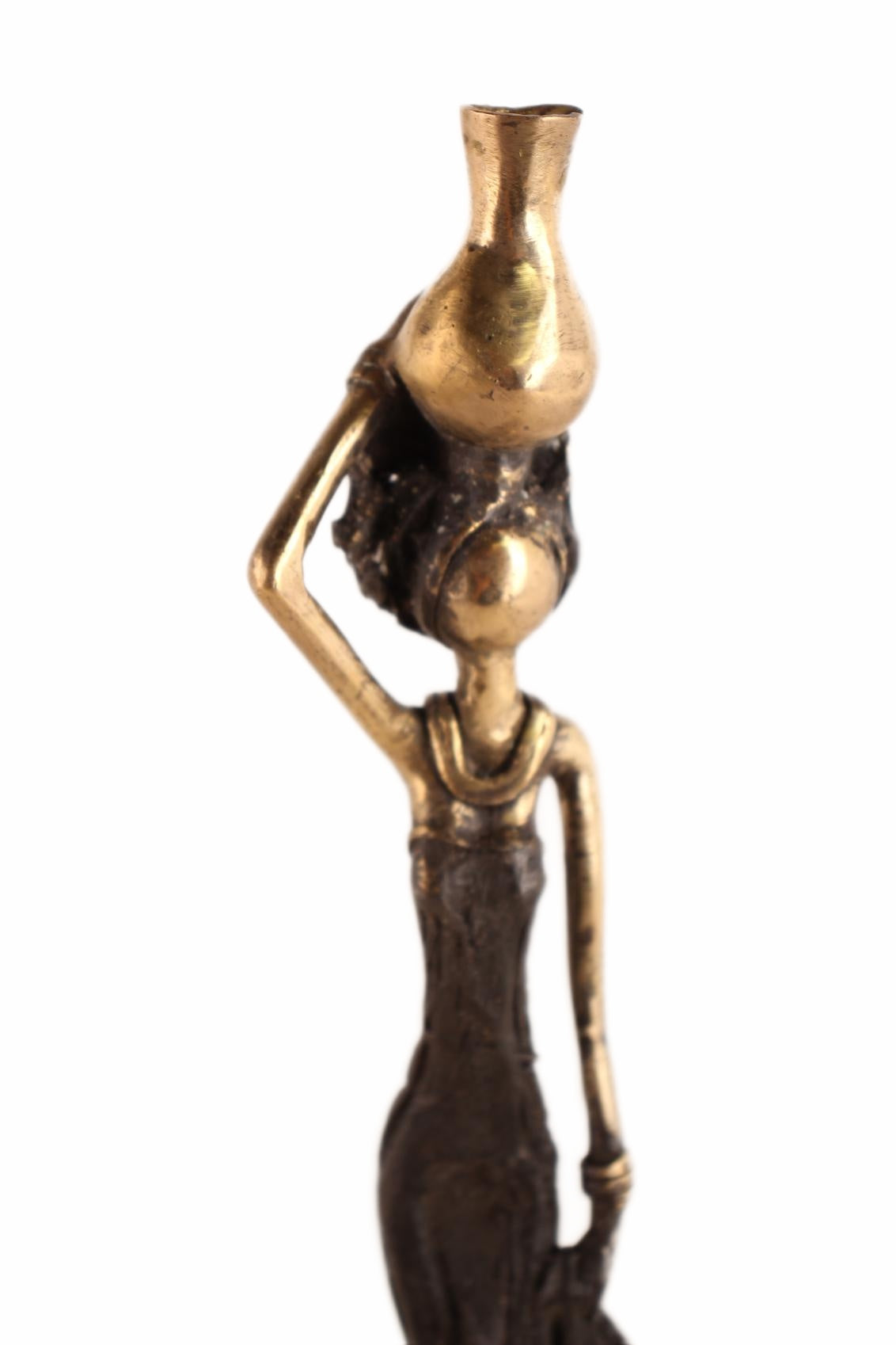 Bwa Tribe Bronze Figures ~10.2" Tall (New 2026) - Sculpture & Statuary