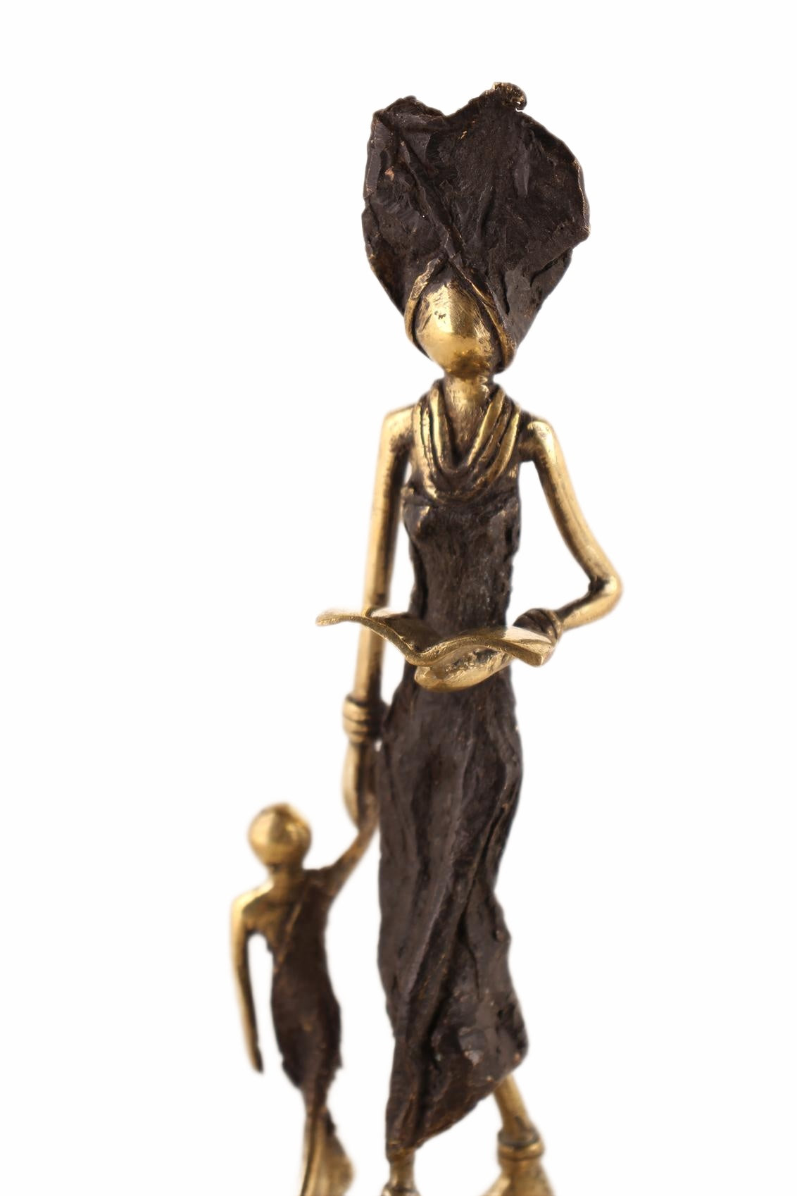 Bwa Tribe Bronze Figures ~9.8" Tall (New 2026) - Sculpture & Statuary