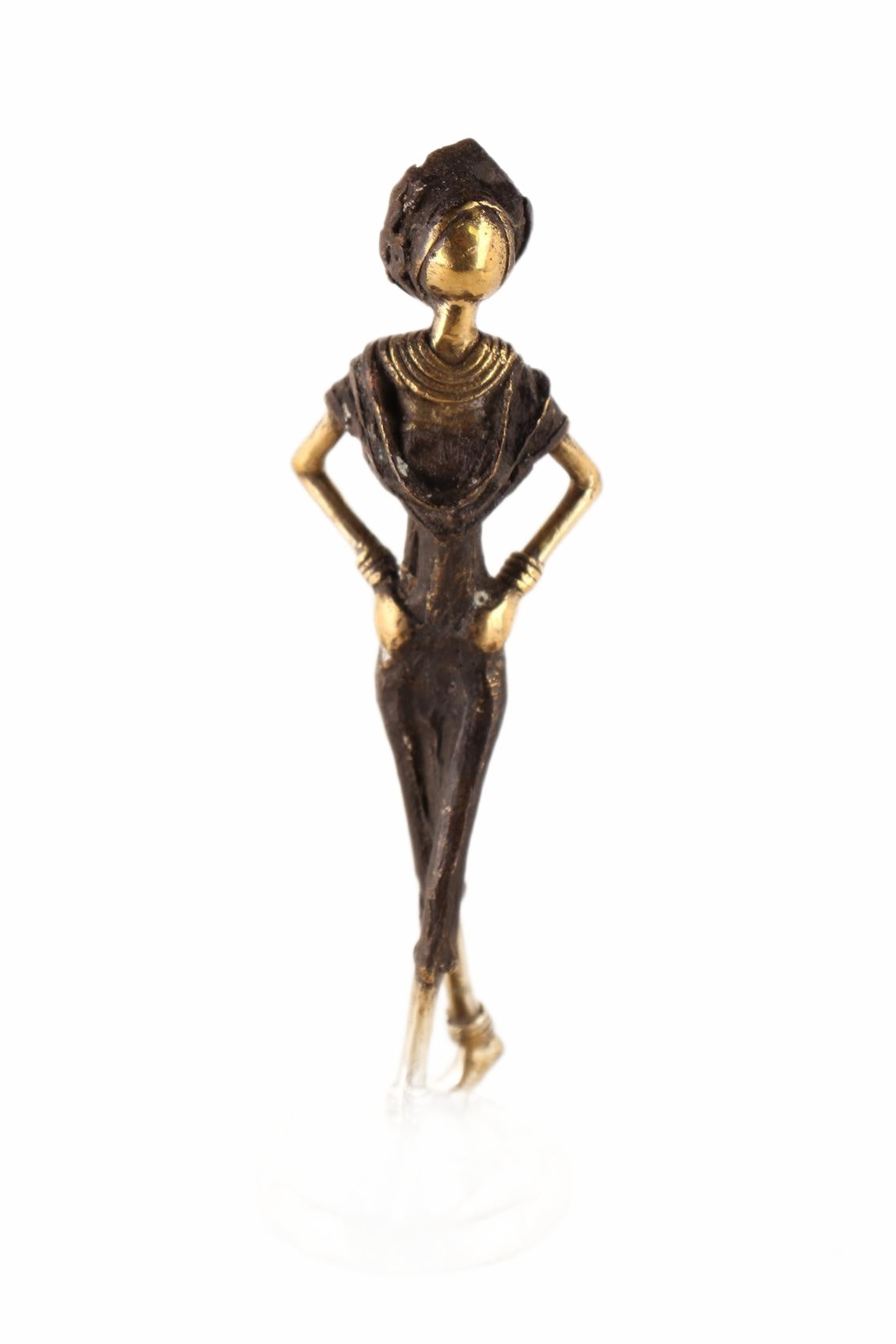 Bwa Tribe Bronze Figures ~9.8" Tall (New 2026) - Sculpture & Statuary