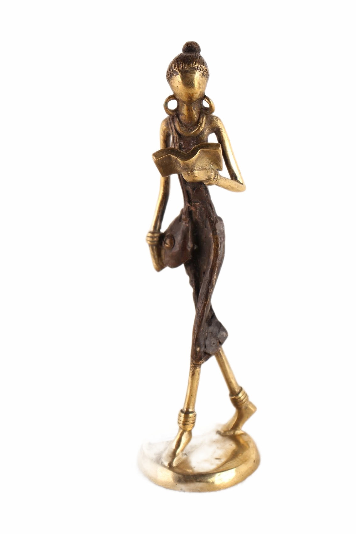 Bwa Tribe Bronze Figures ~9.8" Tall (New 2026) - Sculpture & Statuary