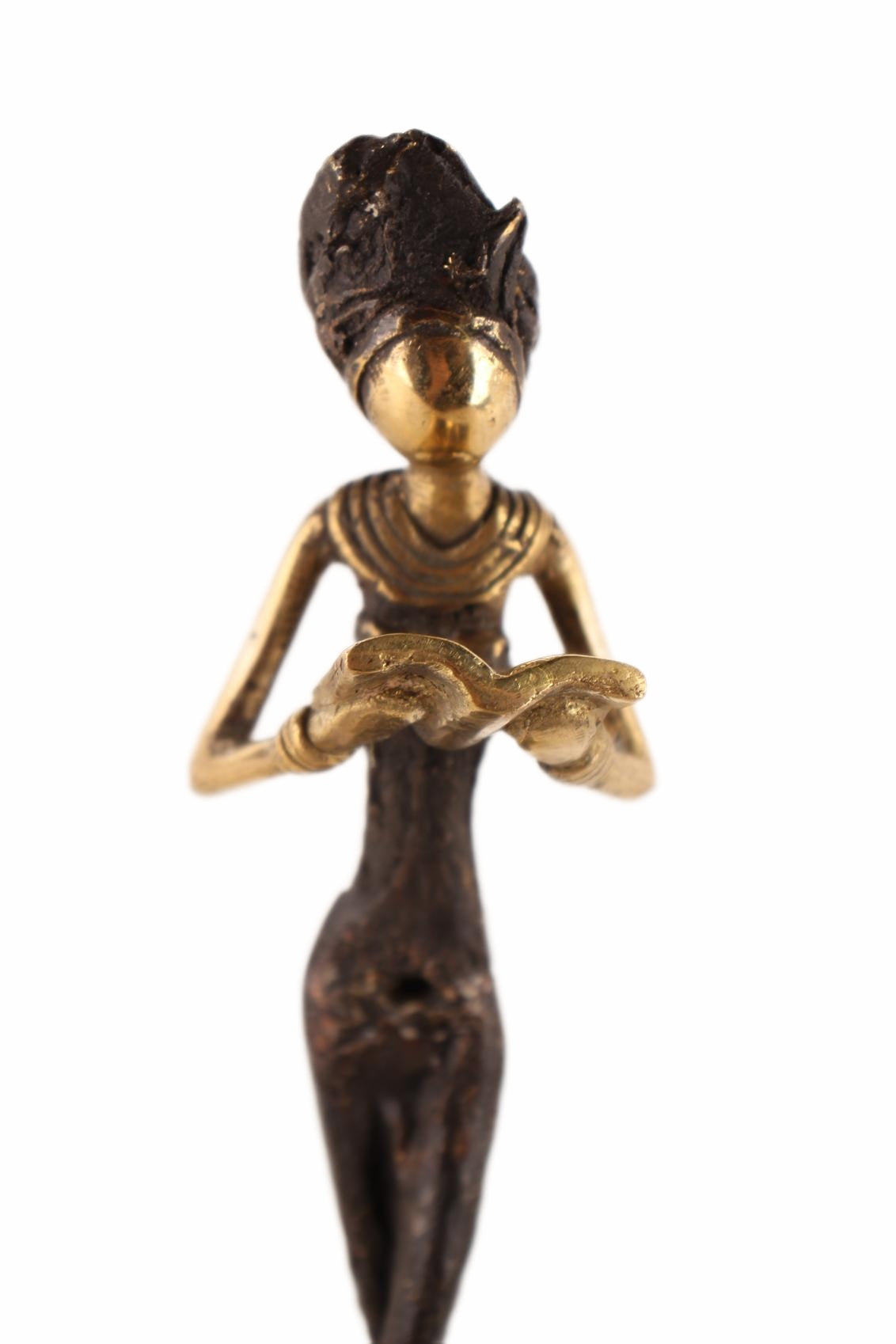 Bwa Tribe Bronze Figures ~9.8" Tall (New 2026) - Sculpture & Statuary