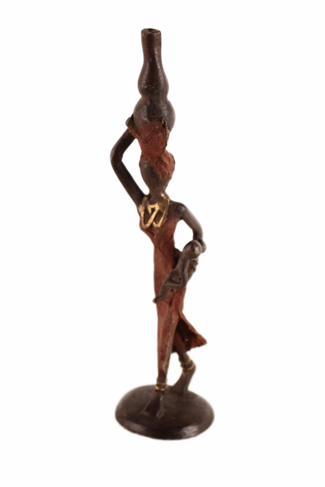 Bwa Tribe Bronze Figures ~9.8" Tall (New 2026) - Sculpture & Statuary
