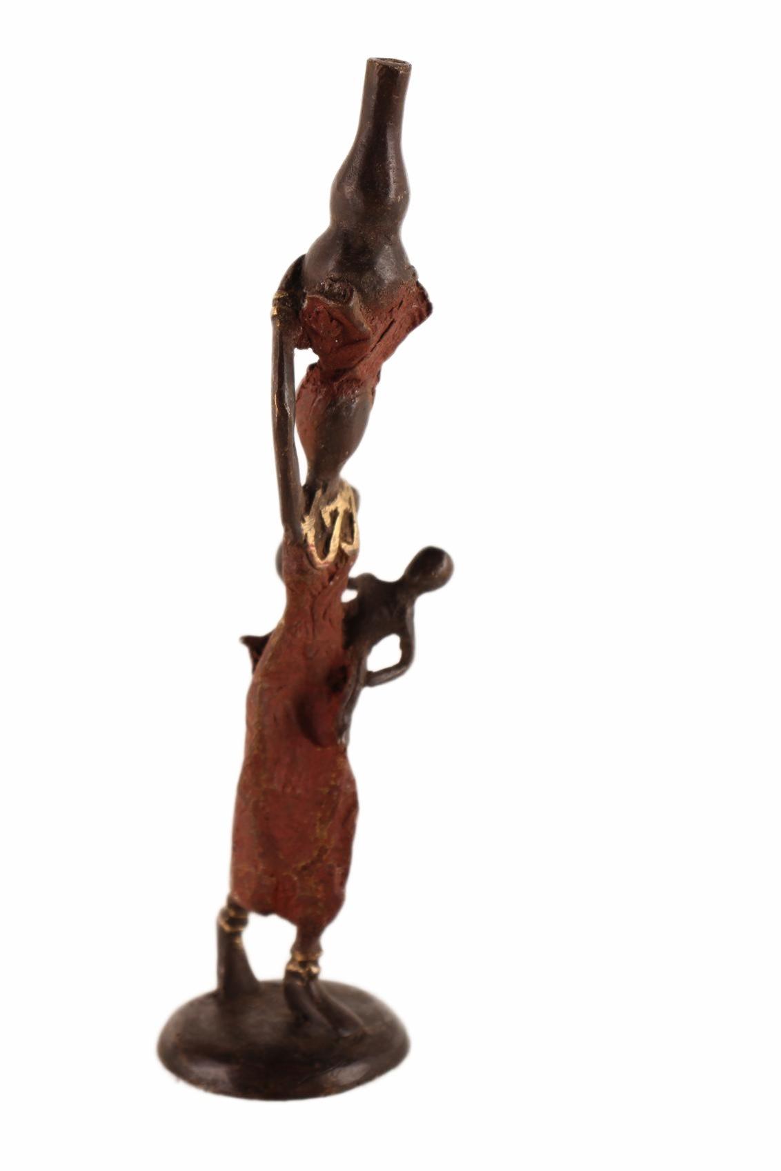 Bwa Tribe Bronze Figures ~9.8" Tall (New 2026) - Sculpture & Statuary