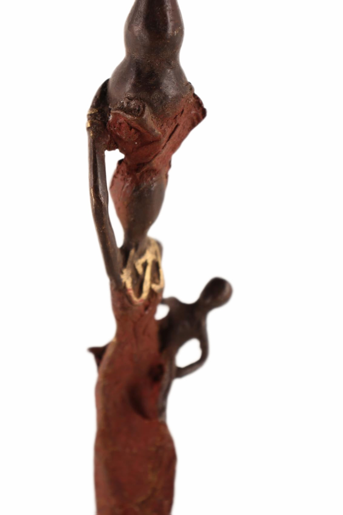 Bwa Tribe Bronze Figures ~9.8" Tall (New 2026) - Sculpture & Statuary