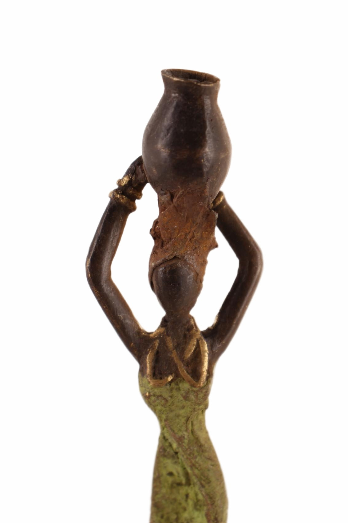 Bwa Tribe Bronze Figures ~9.8" Tall (New 2026) - Sculpture & Statuary