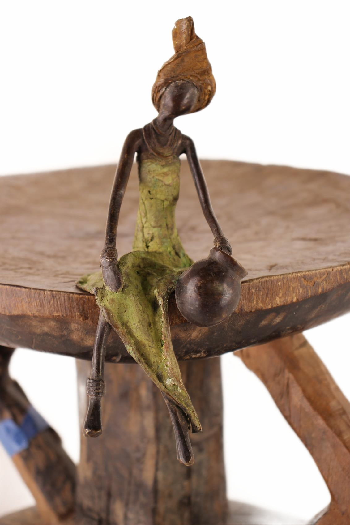 Bwa Tribe Bronze Figures ~5.5" Tall (New 2026) - Sculpture & Statuary
