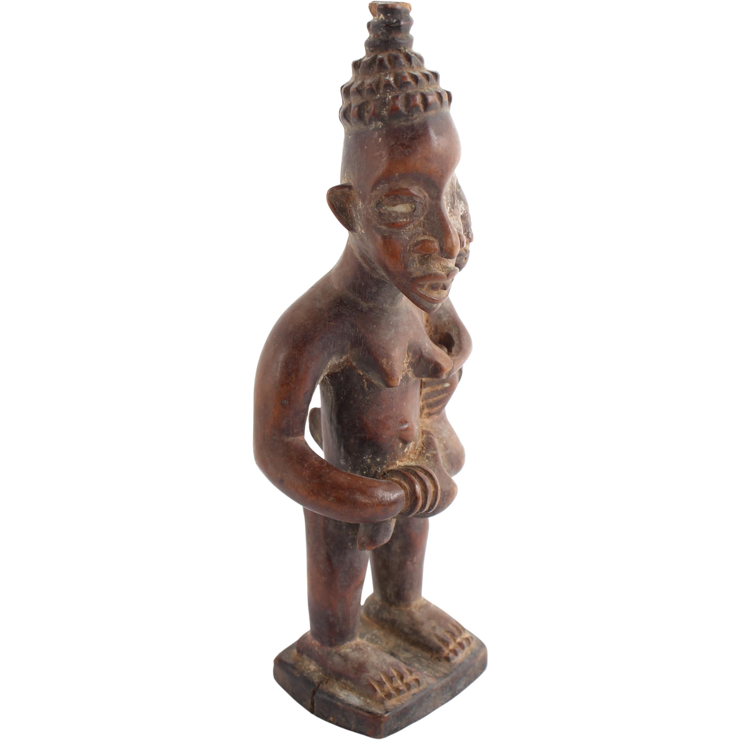 Yoruba Tribe Figurine ~11.0" Tall - Figurine