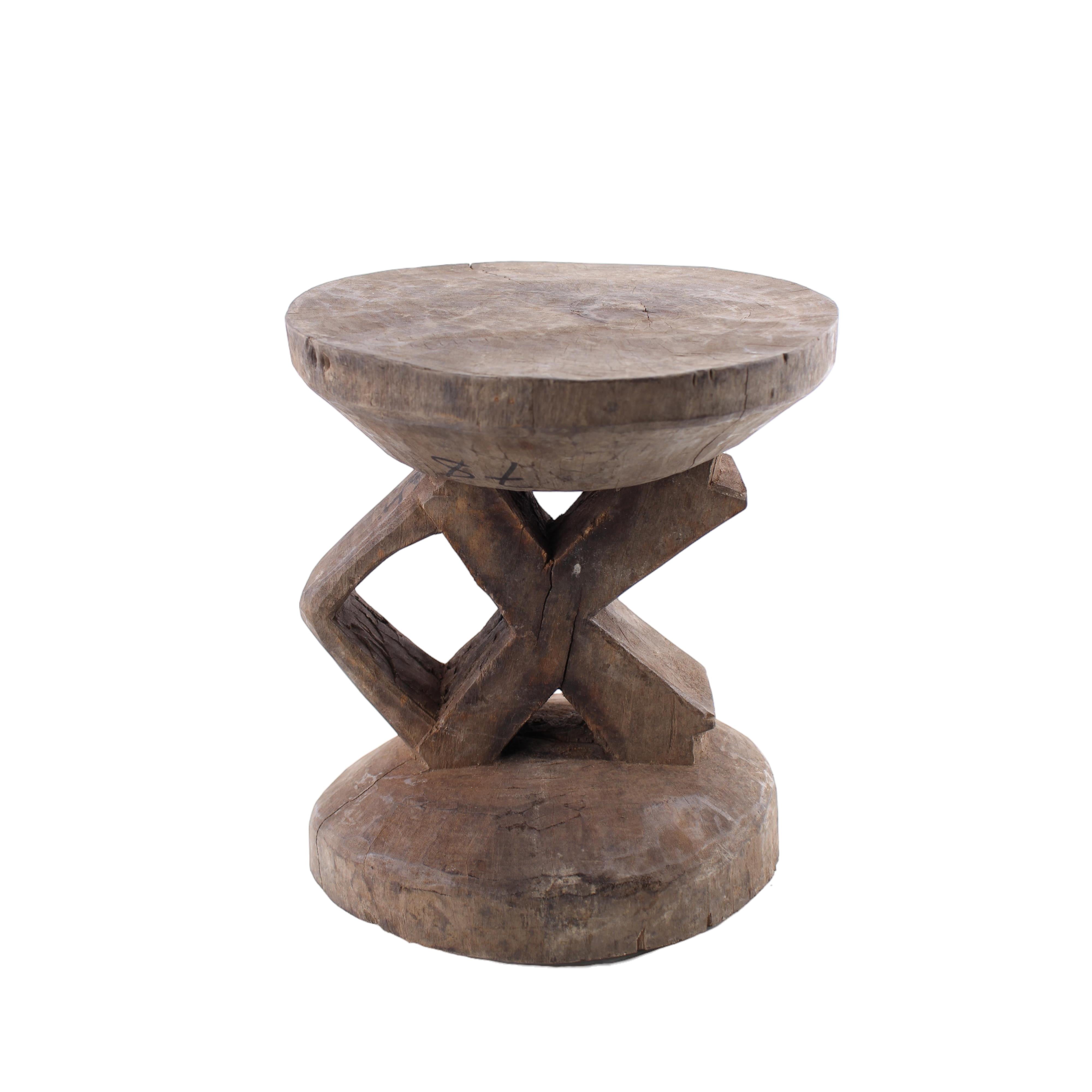 Tonga Tribe Stools ~9.8" Tall