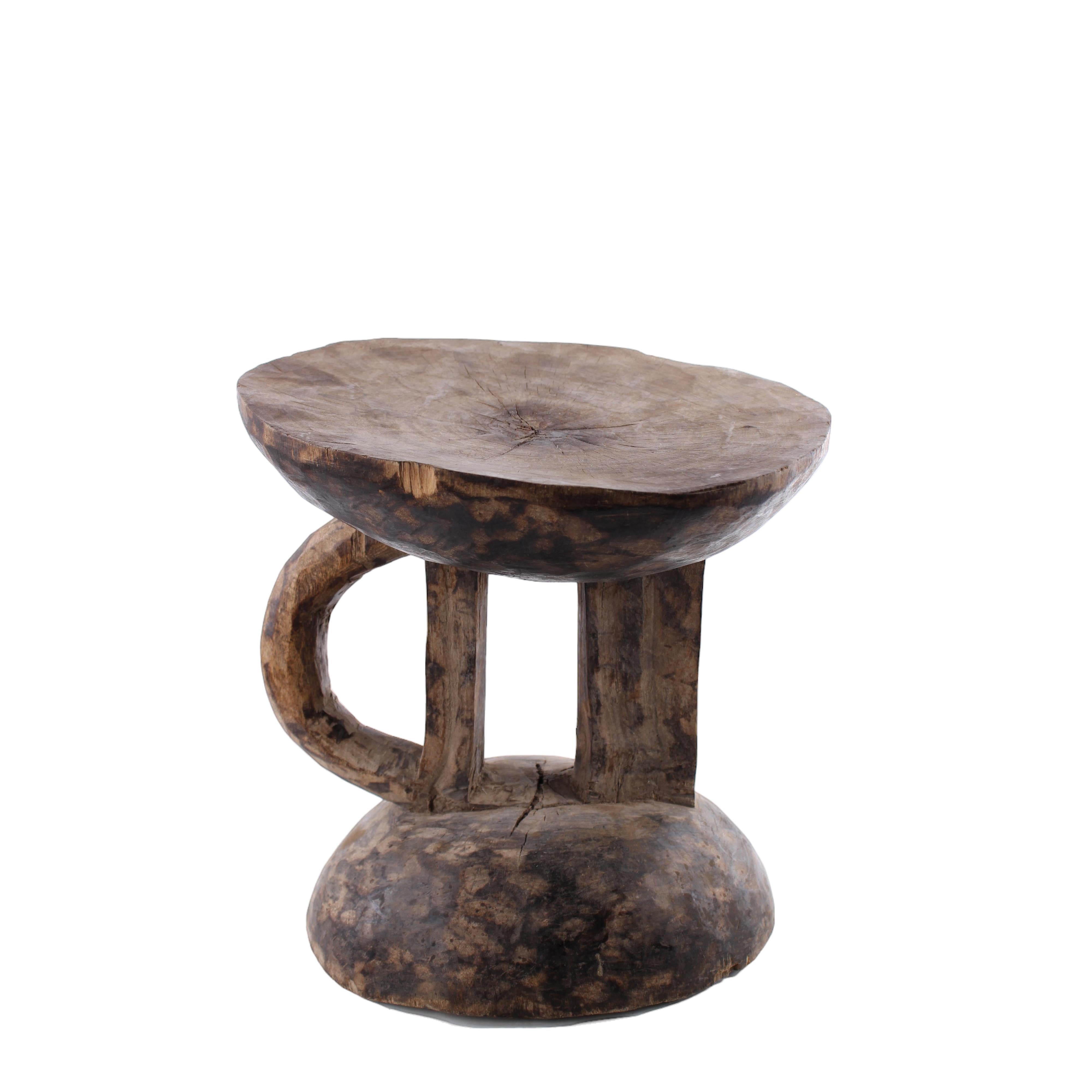Tonga Tribe Stools ~11.8" Tall