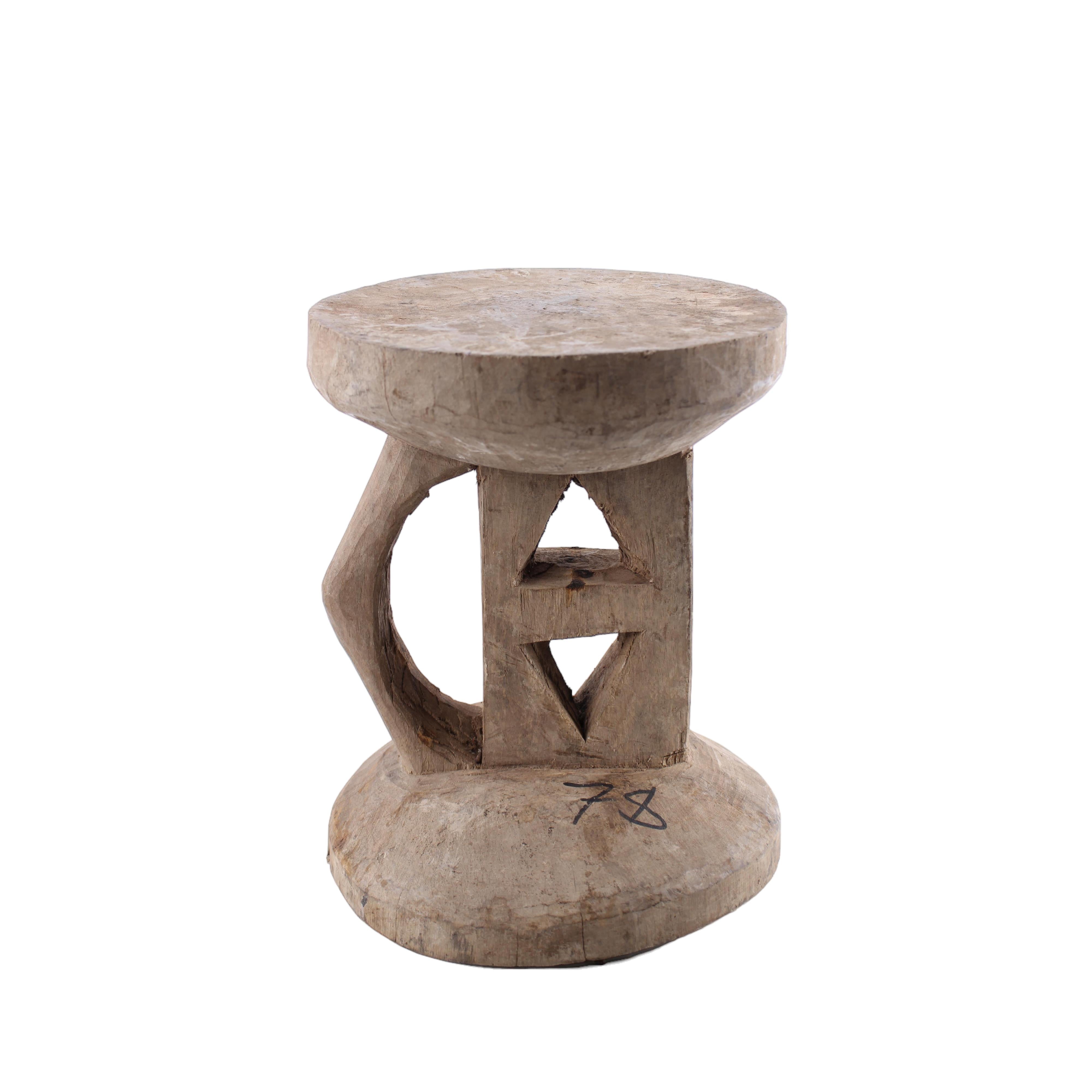 Tonga Tribe Stools ~9.4" Tall