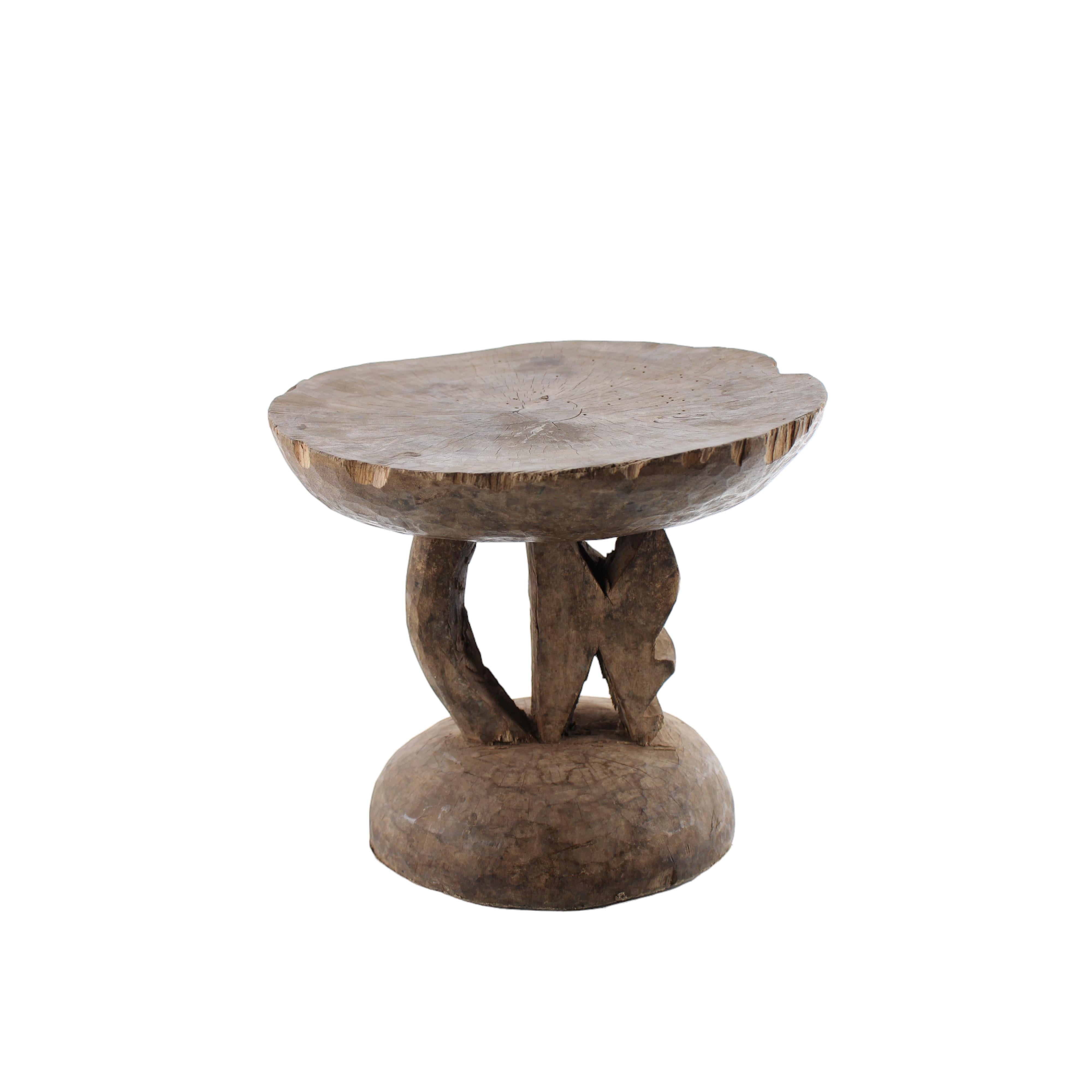 Tonga Tribe Stools ~9.1" Tall