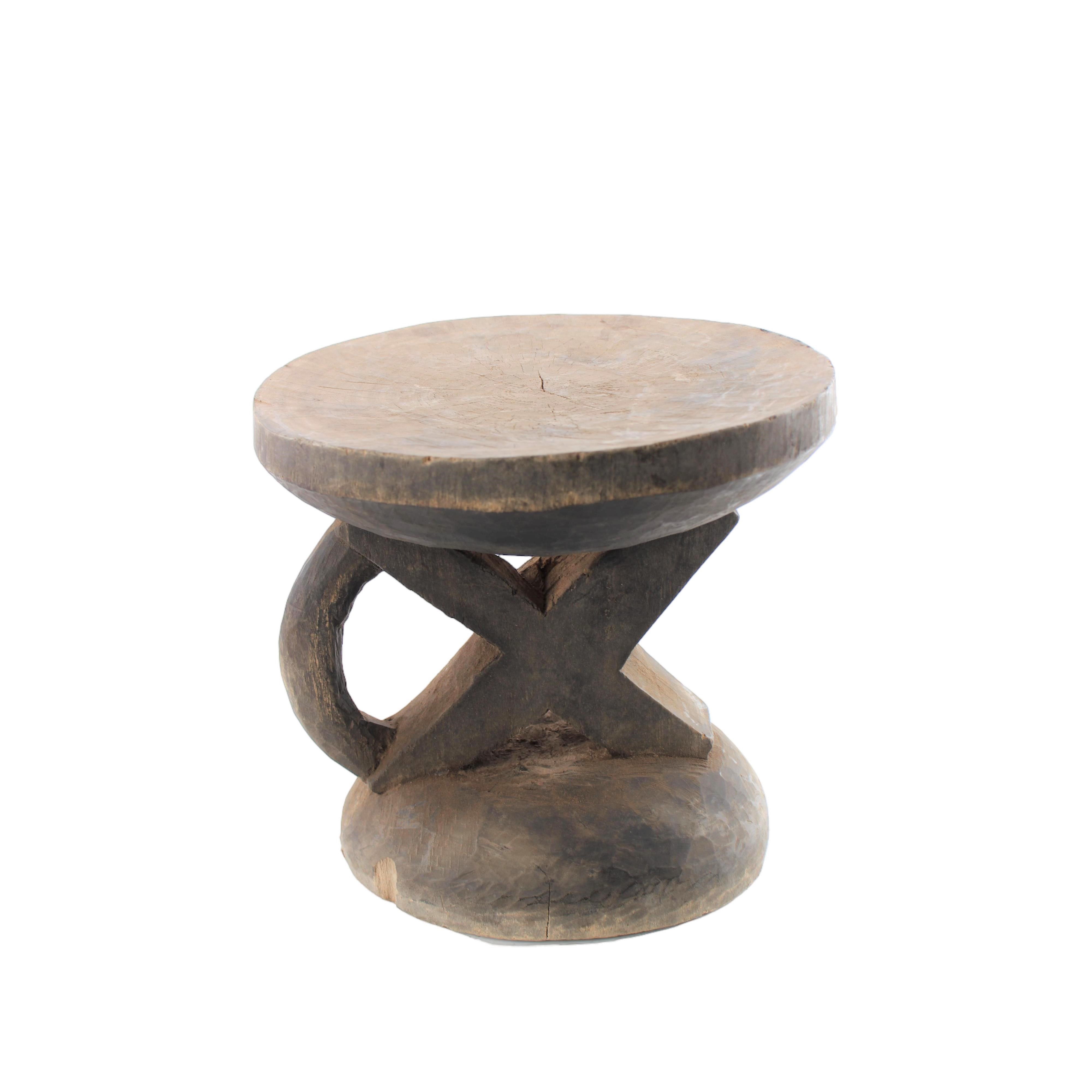 Tonga Tribe Stools ~9.4" Tall