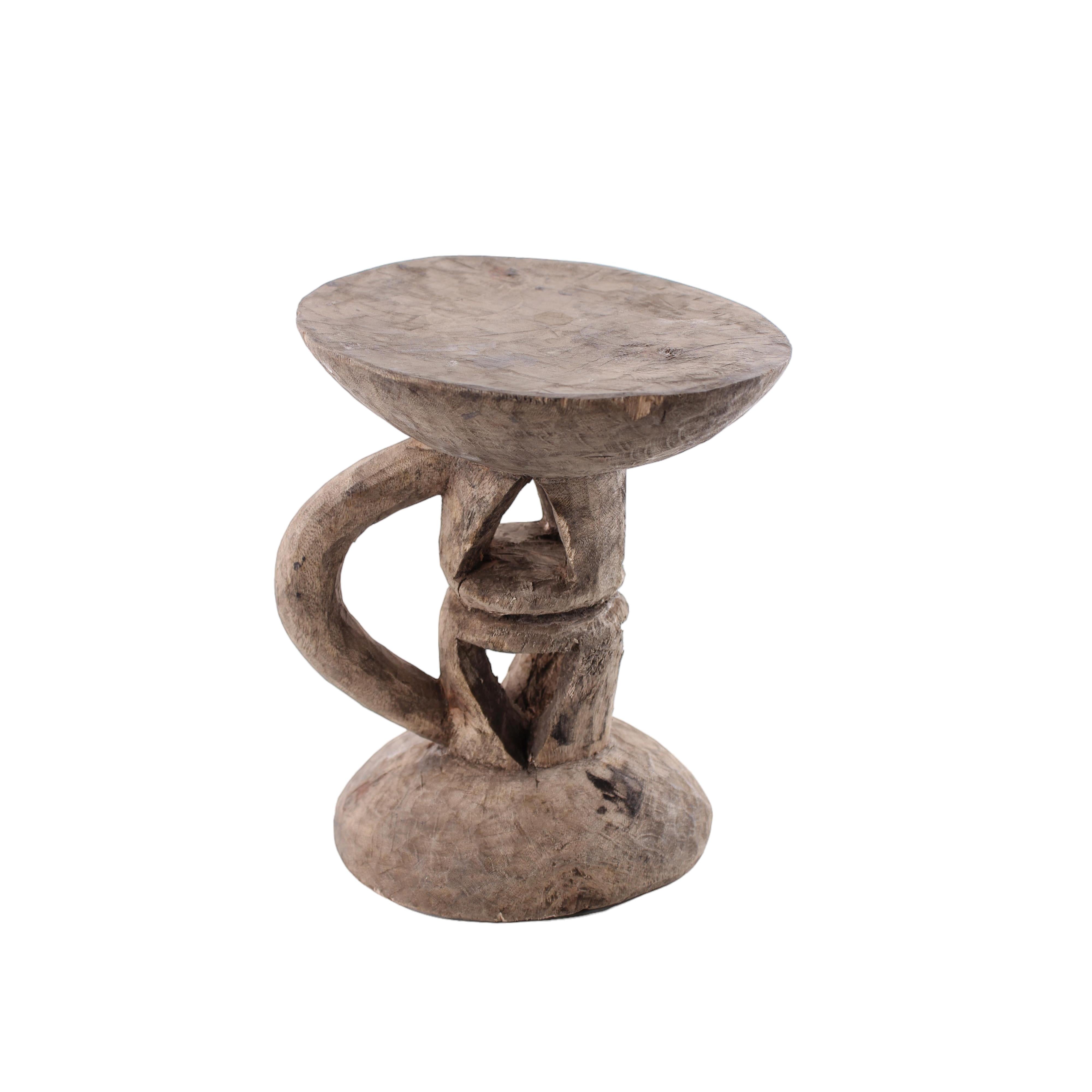 Tonga Tribe Stools ~8.7" Tall