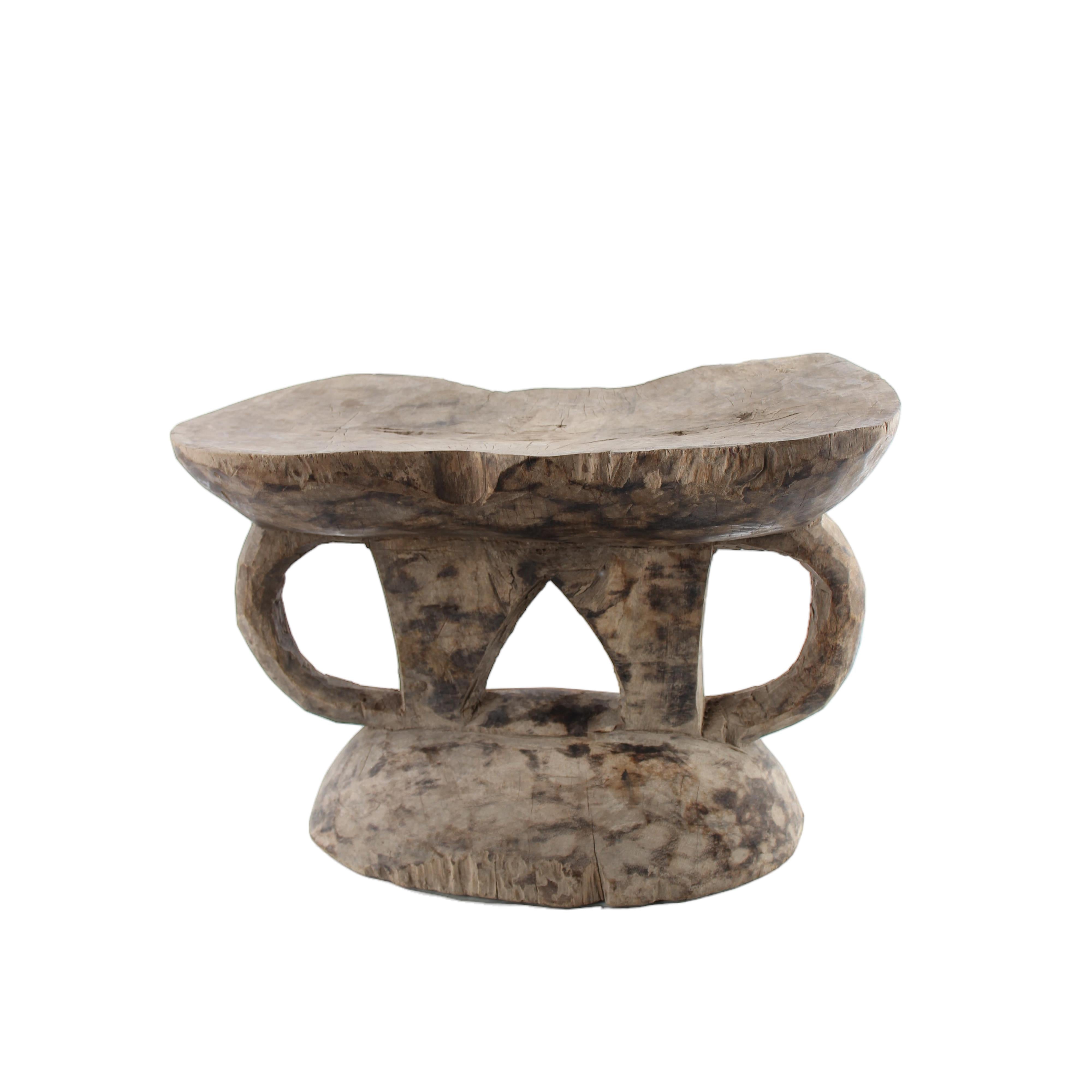 Tonga Tribe Stools ~9.4" Tall