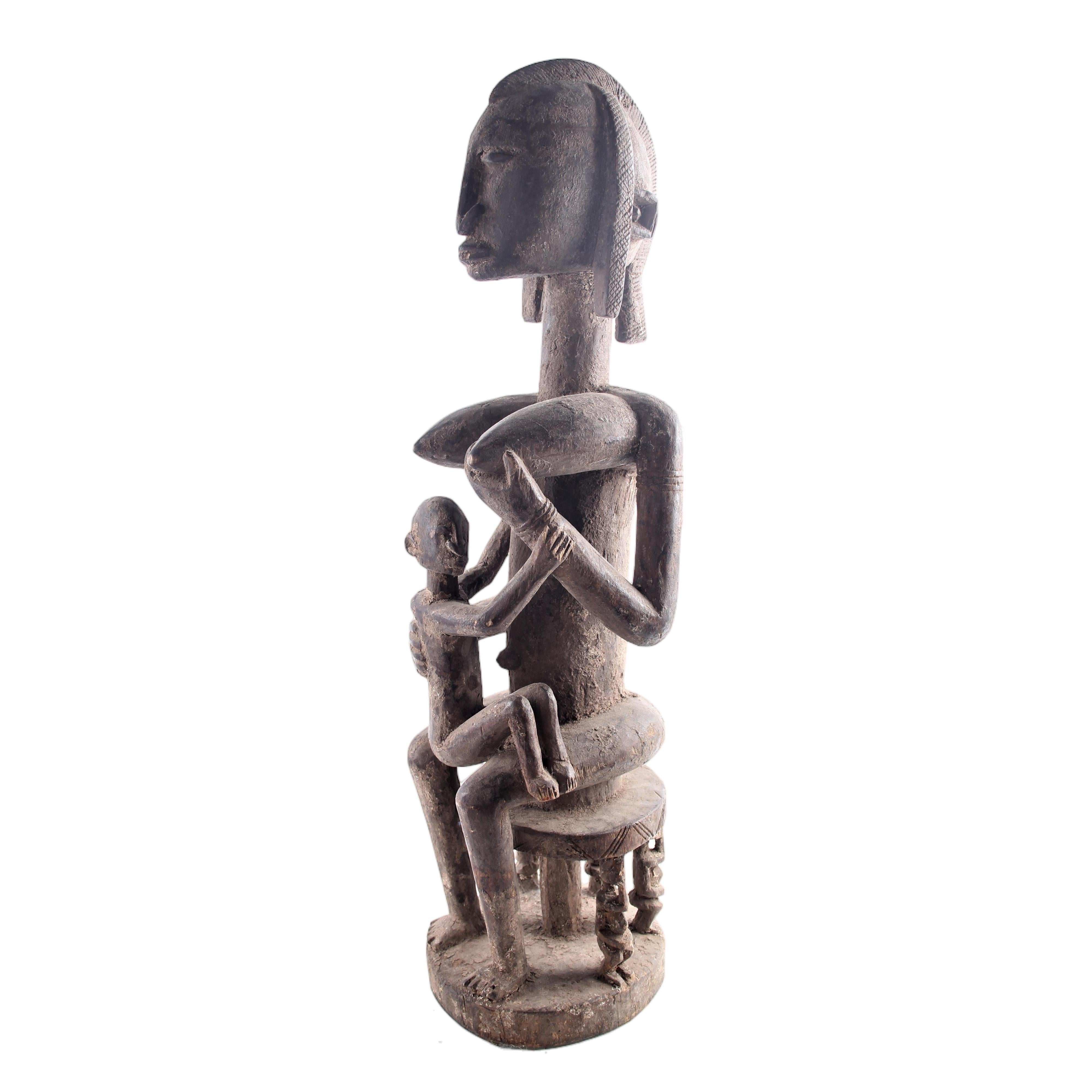 Dogon Tribe Figurine ~24.4" Tall - Figurine