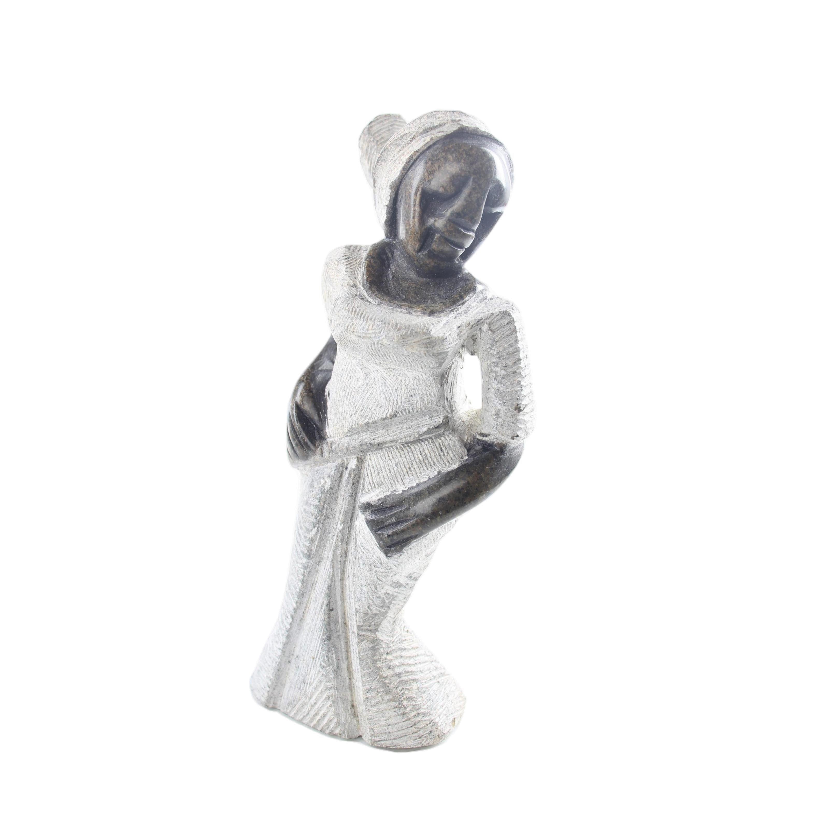 Shona Tribe Mega Stone Sassy Ladies ~7.5" Tall - Sassy Ladies