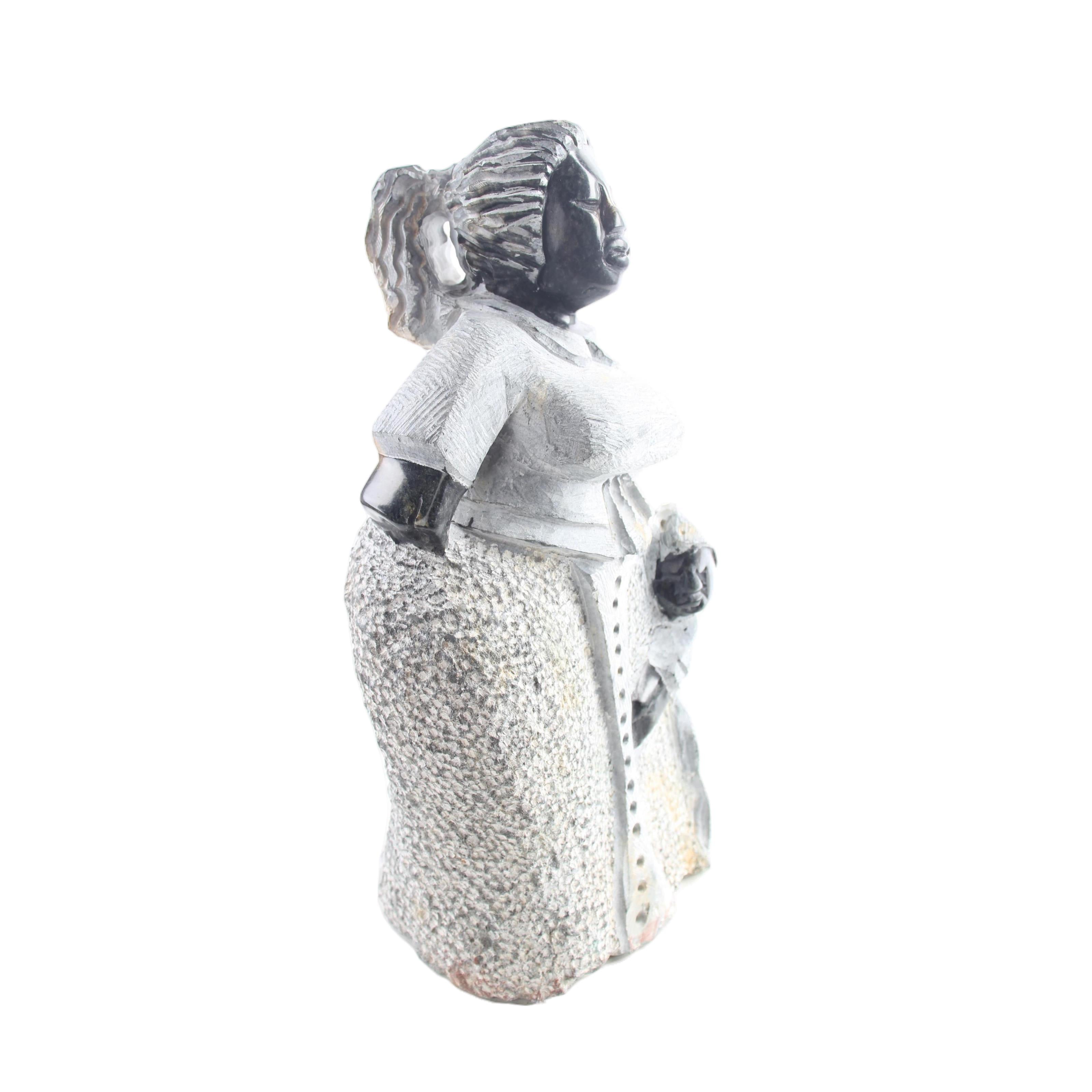 Shona Tribe Mega Stone Sassy Ladies ~11.8" Tall - Sassy Ladies