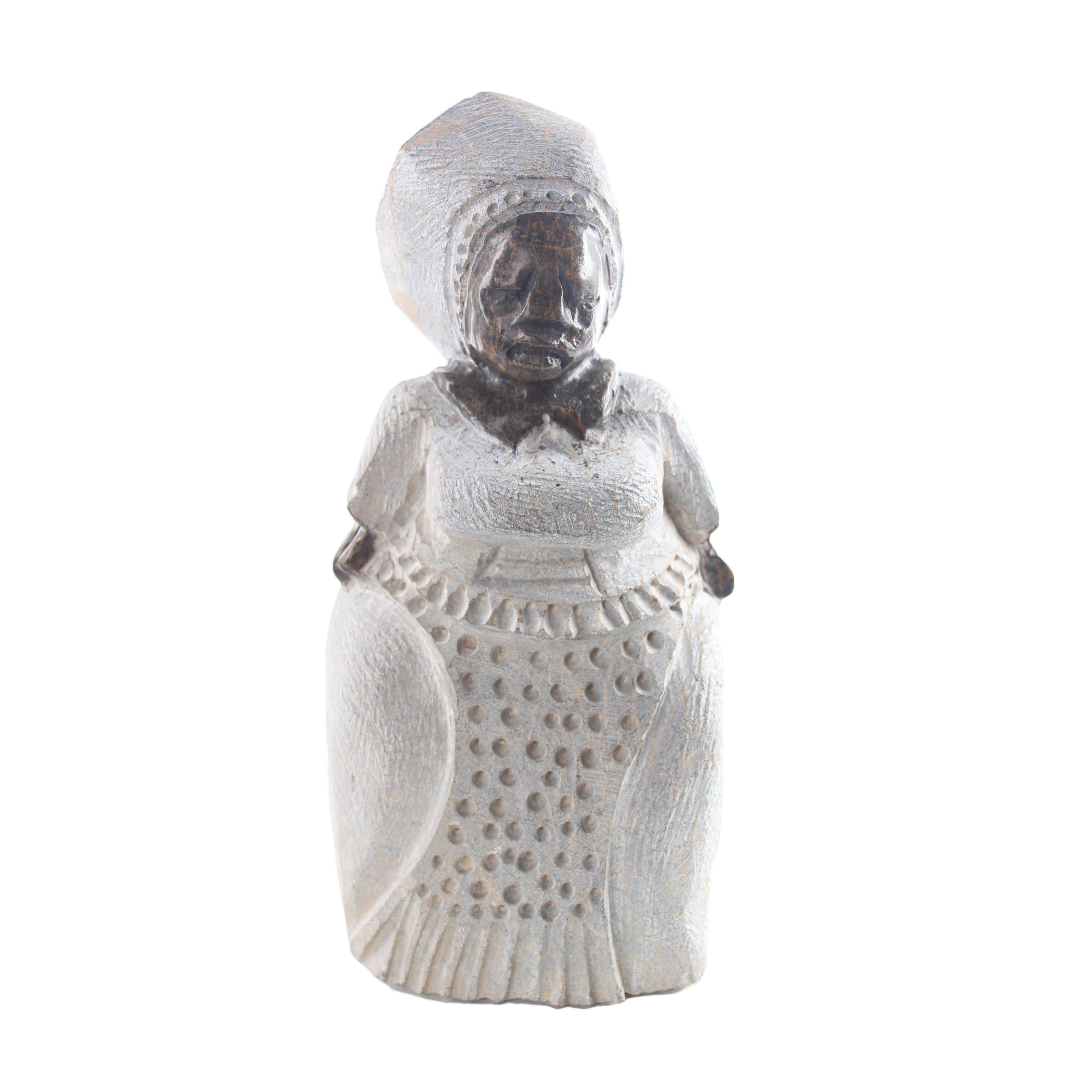 Shona Tribe Mega Stone Sassy Ladies ~10.6" Tall