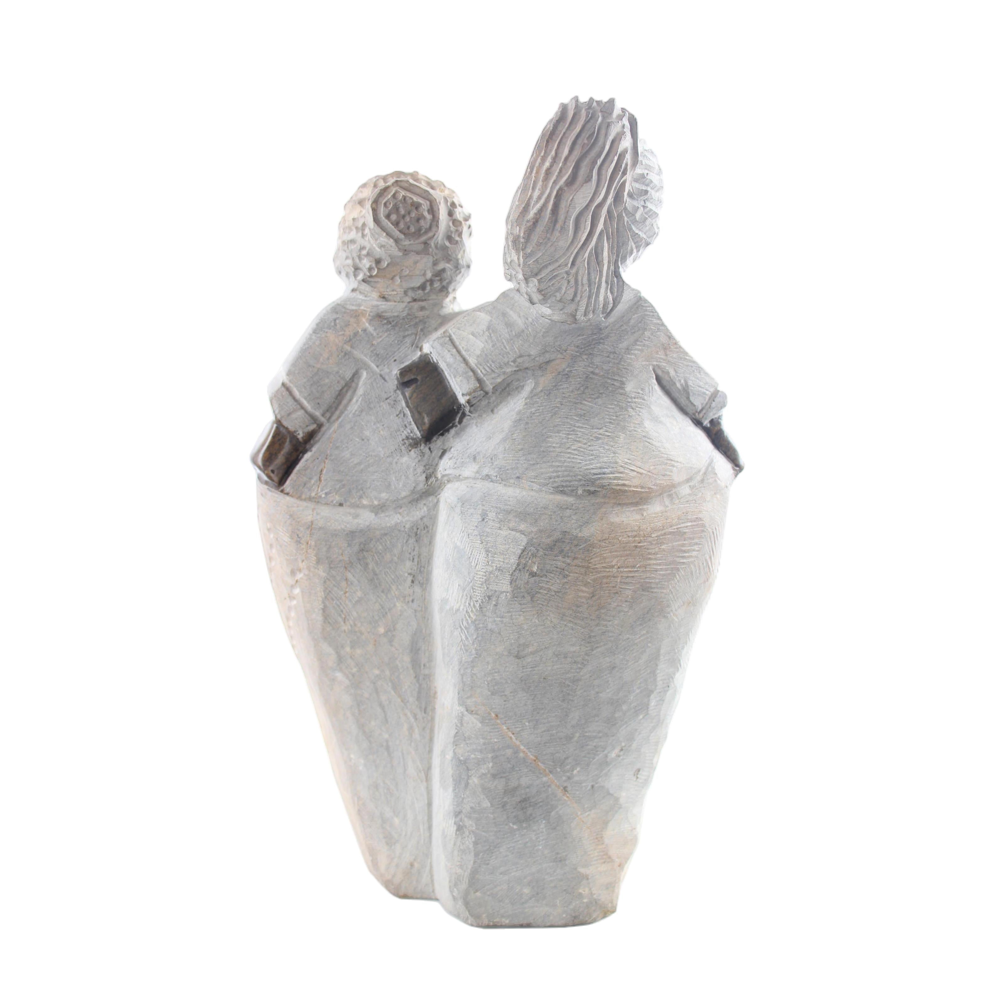 Shona Tribe Mega Stone Sassy Ladies ~14.2" Tall - Sassy Ladies