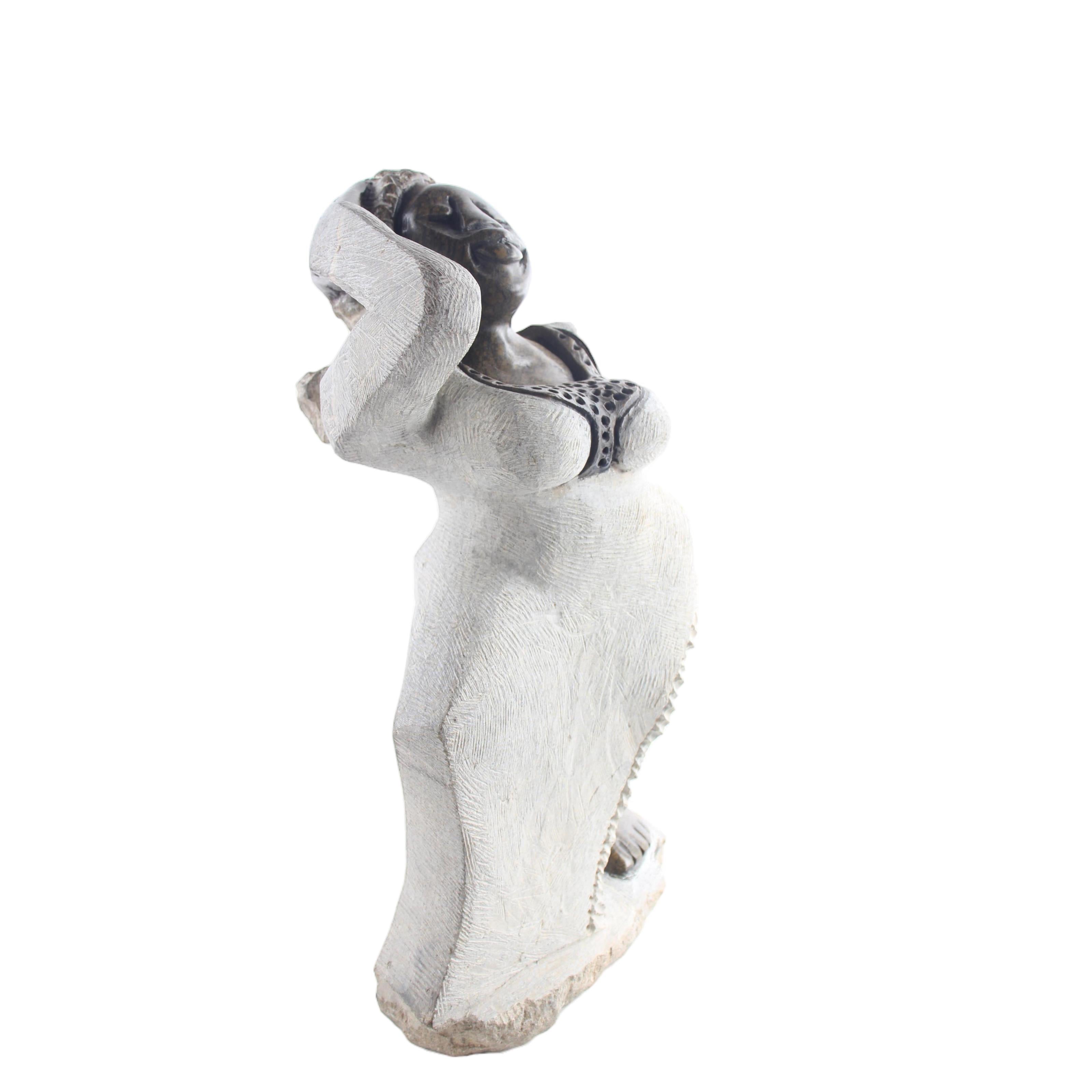 Shona Tribe Mega Stone Sassy Ladies ~16.5" Tall - Sassy Ladies