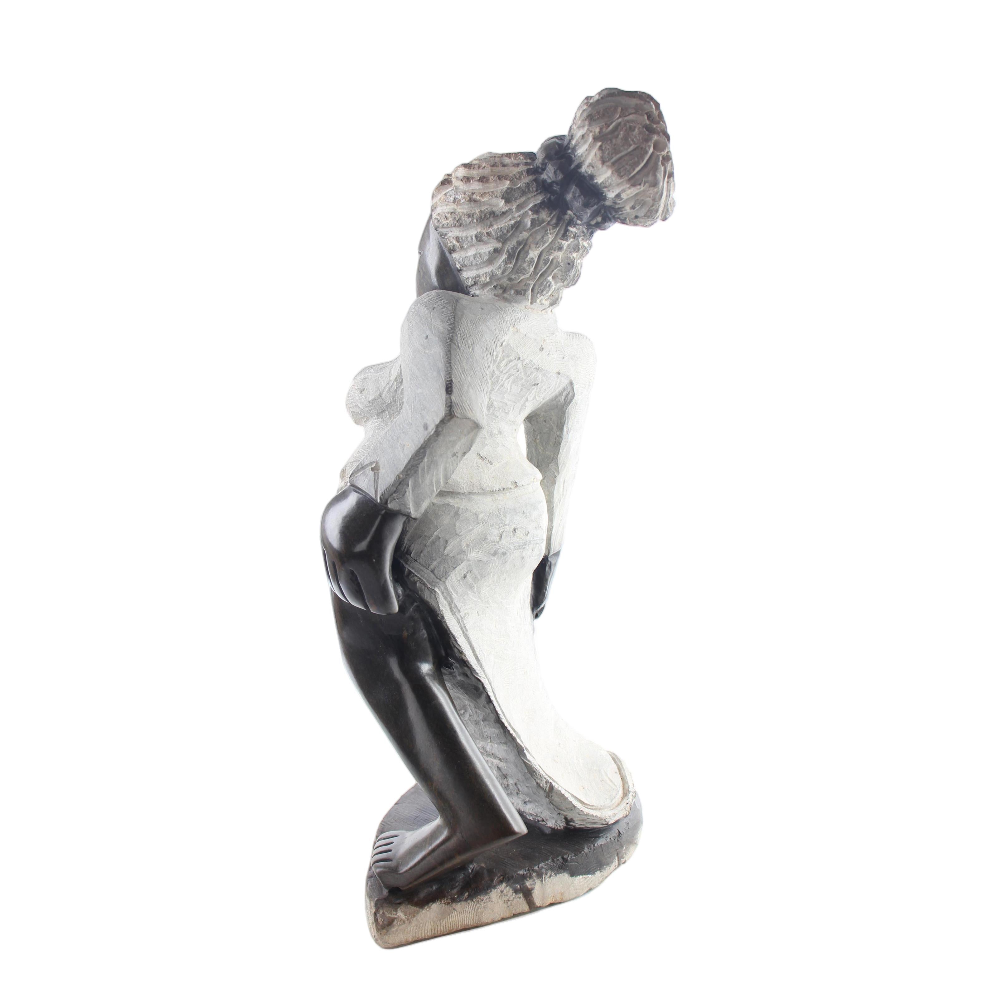 Shona Tribe Mega Stone Sassy Ladies ~20.1" Tall - Sassy Ladies