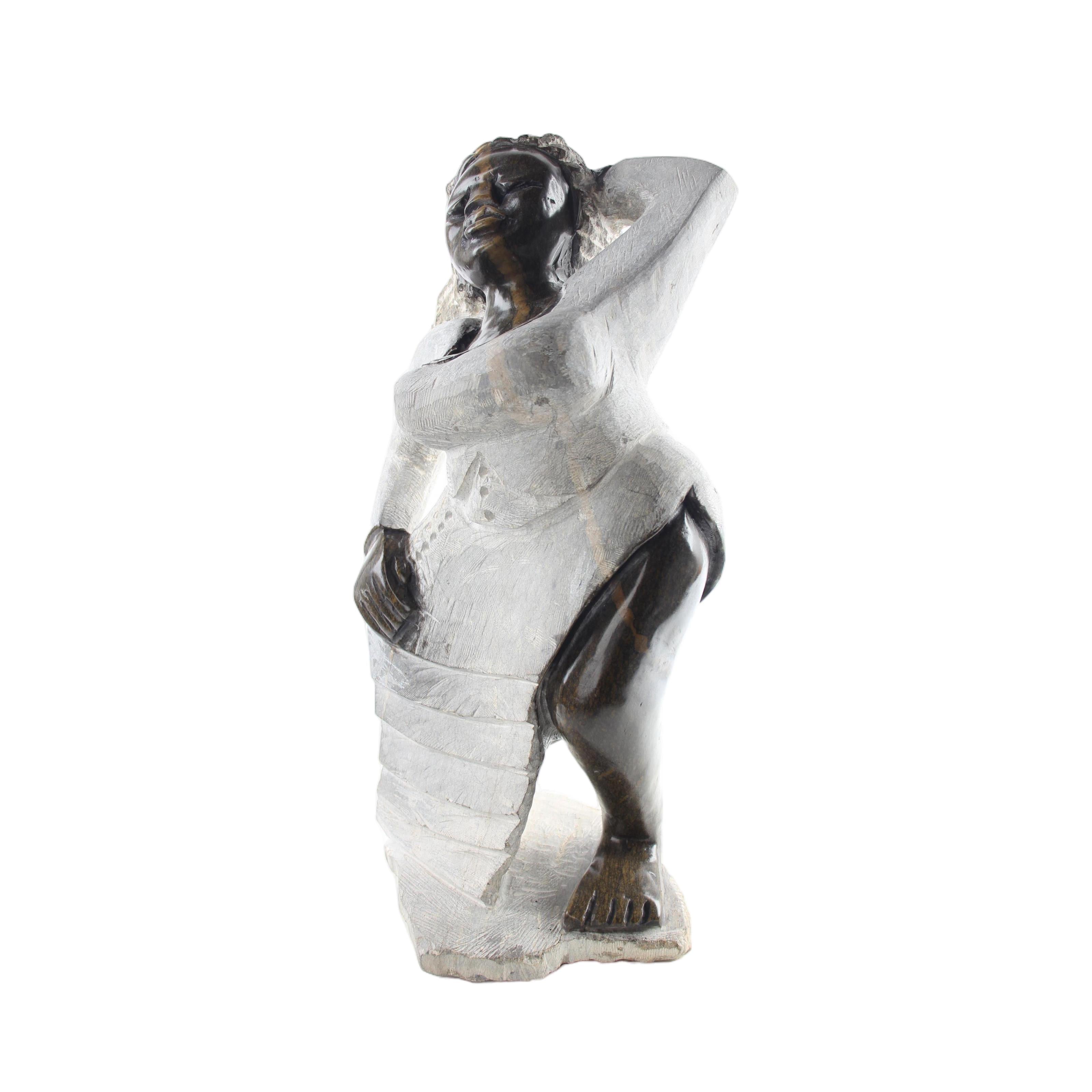 Shona Tribe Mega Stone Sassy Ladies ~18.9" Tall - Sassy Ladies