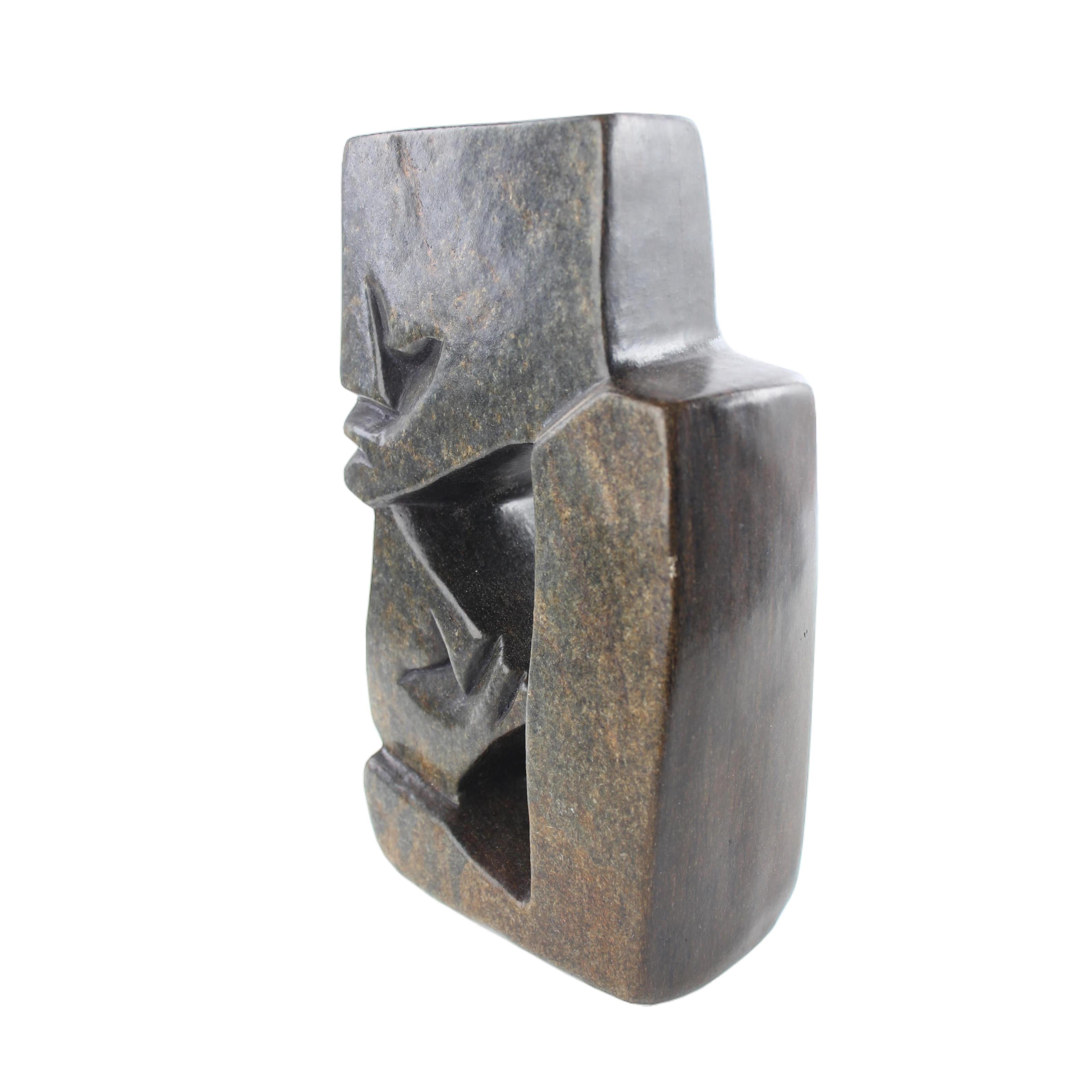 Shona Tribe Serpentine Stone Family Cubes ~8.3" Tall - Family Cubes