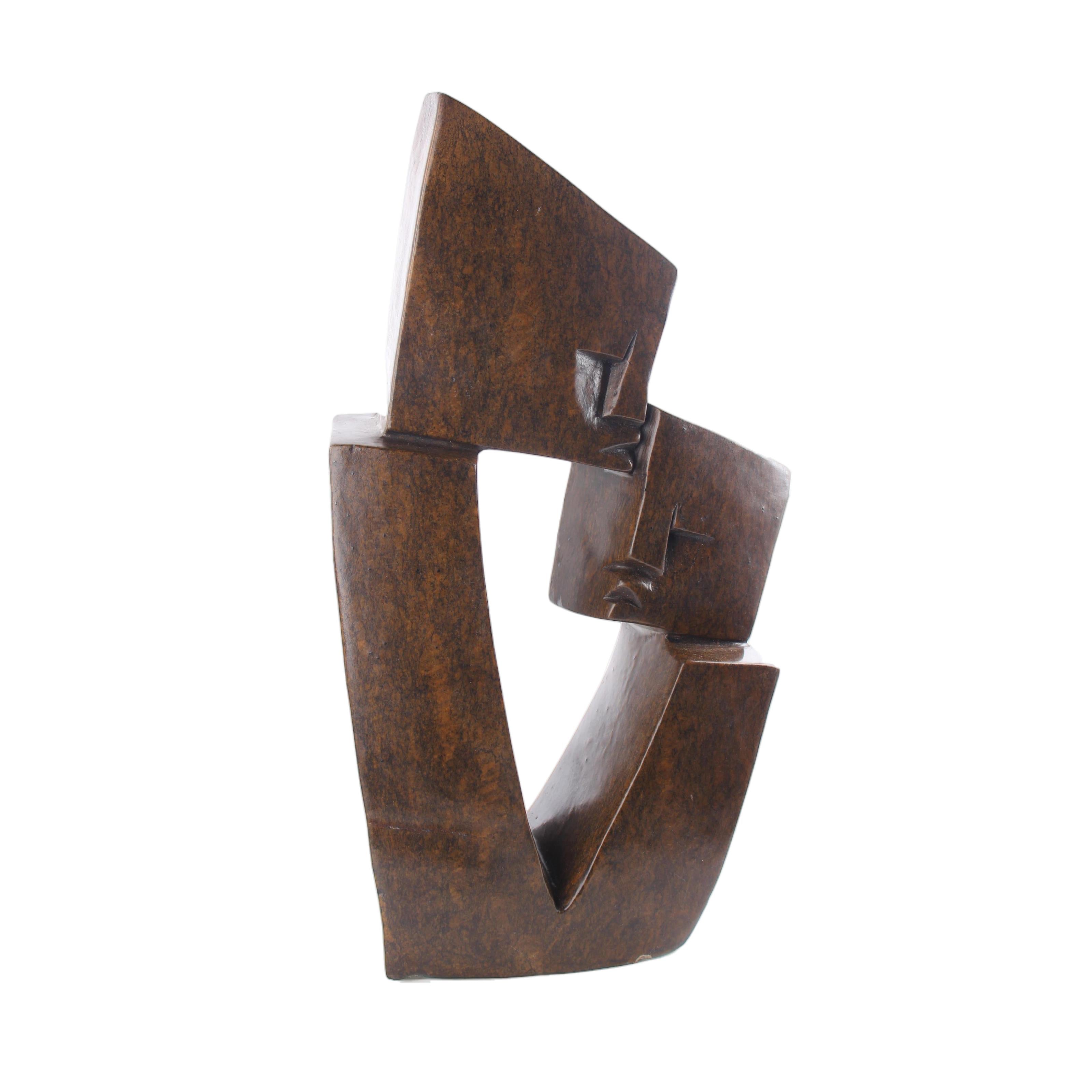 Shona Tribe Serpentine Stone Family Cubes ~16.9" Tall - Family Cubes