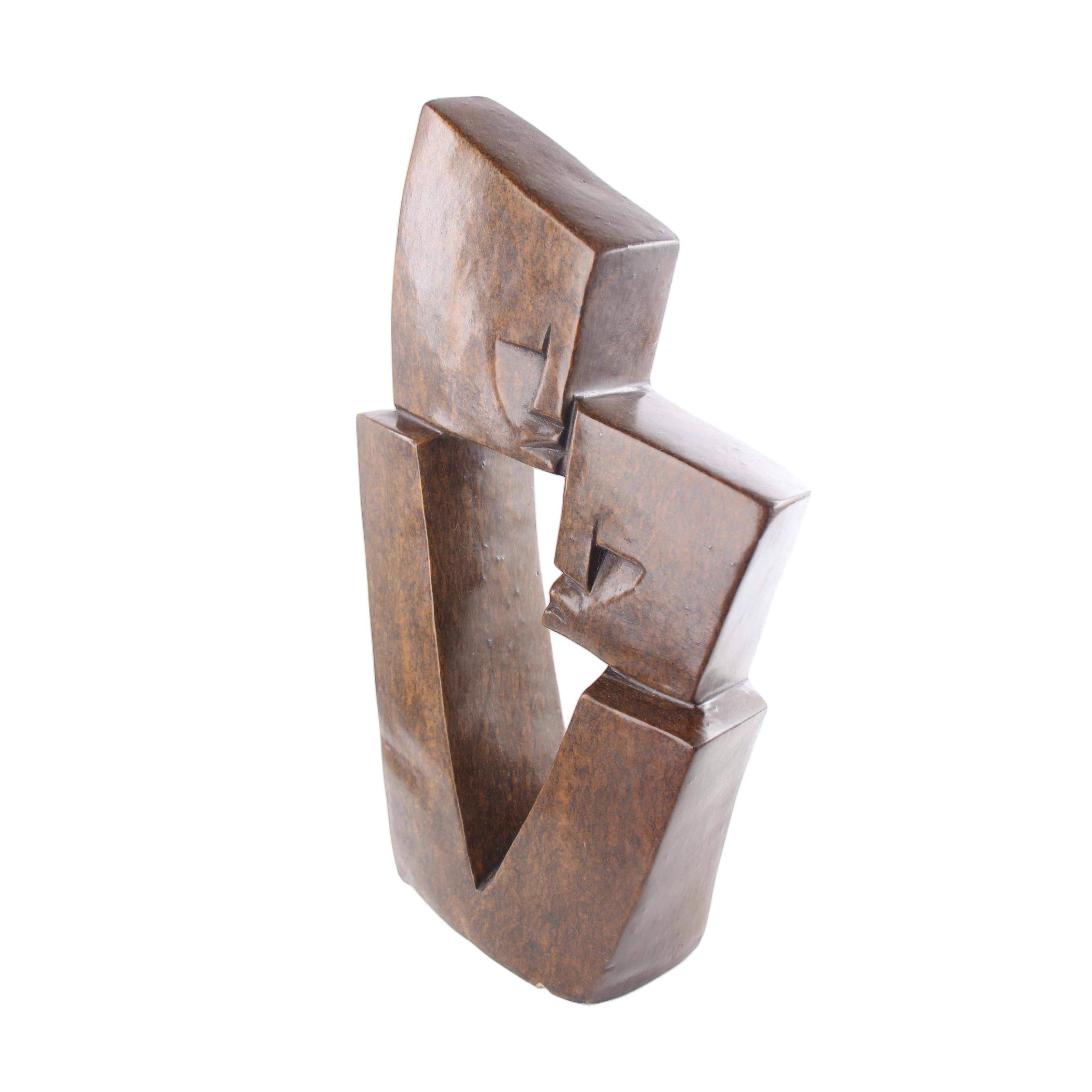 Shona Tribe Serpentine Stone Family Cubes ~16.9" Tall - Family Cubes