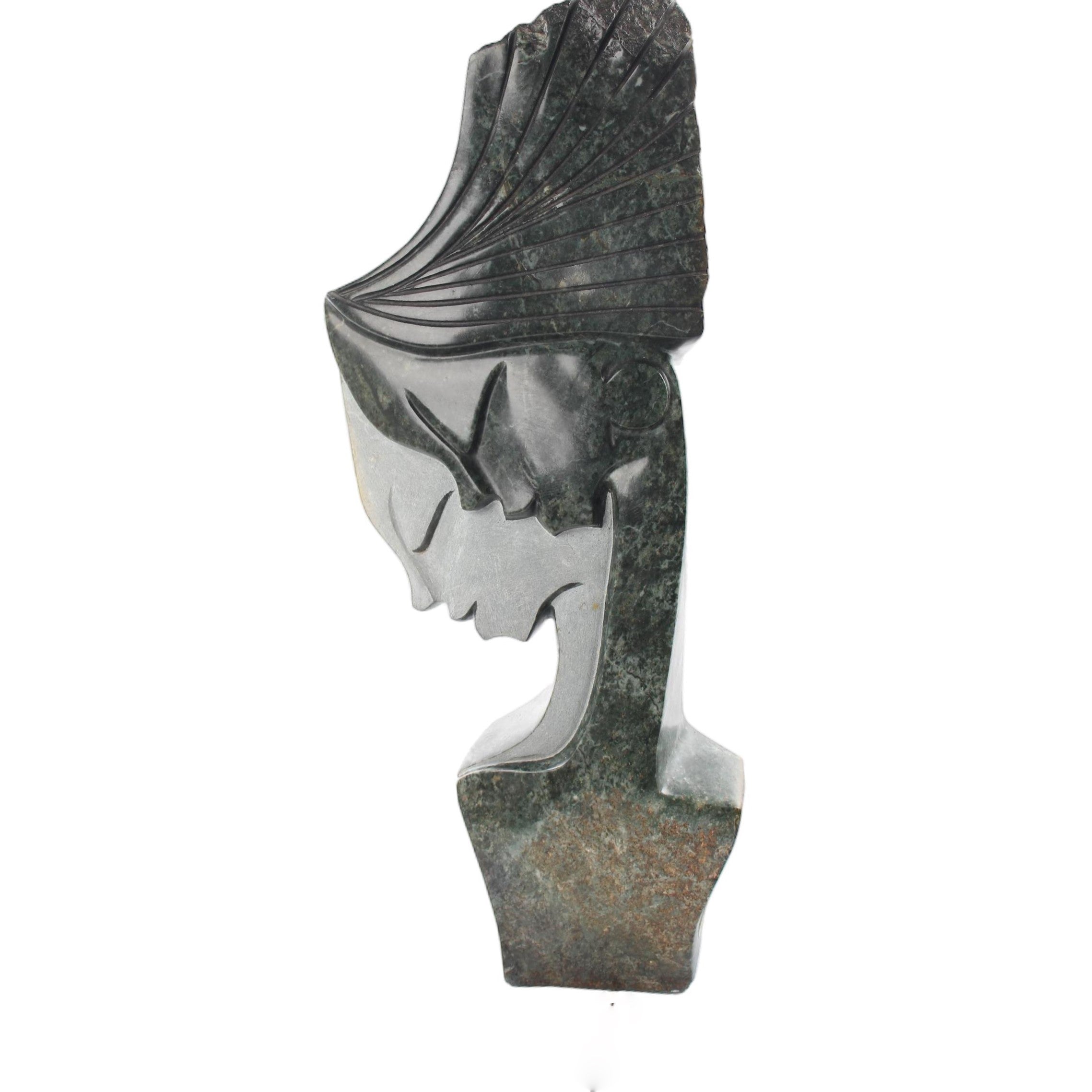 Shona Tribe Opal Stone Sisters ~28.3" Tall - Sisters