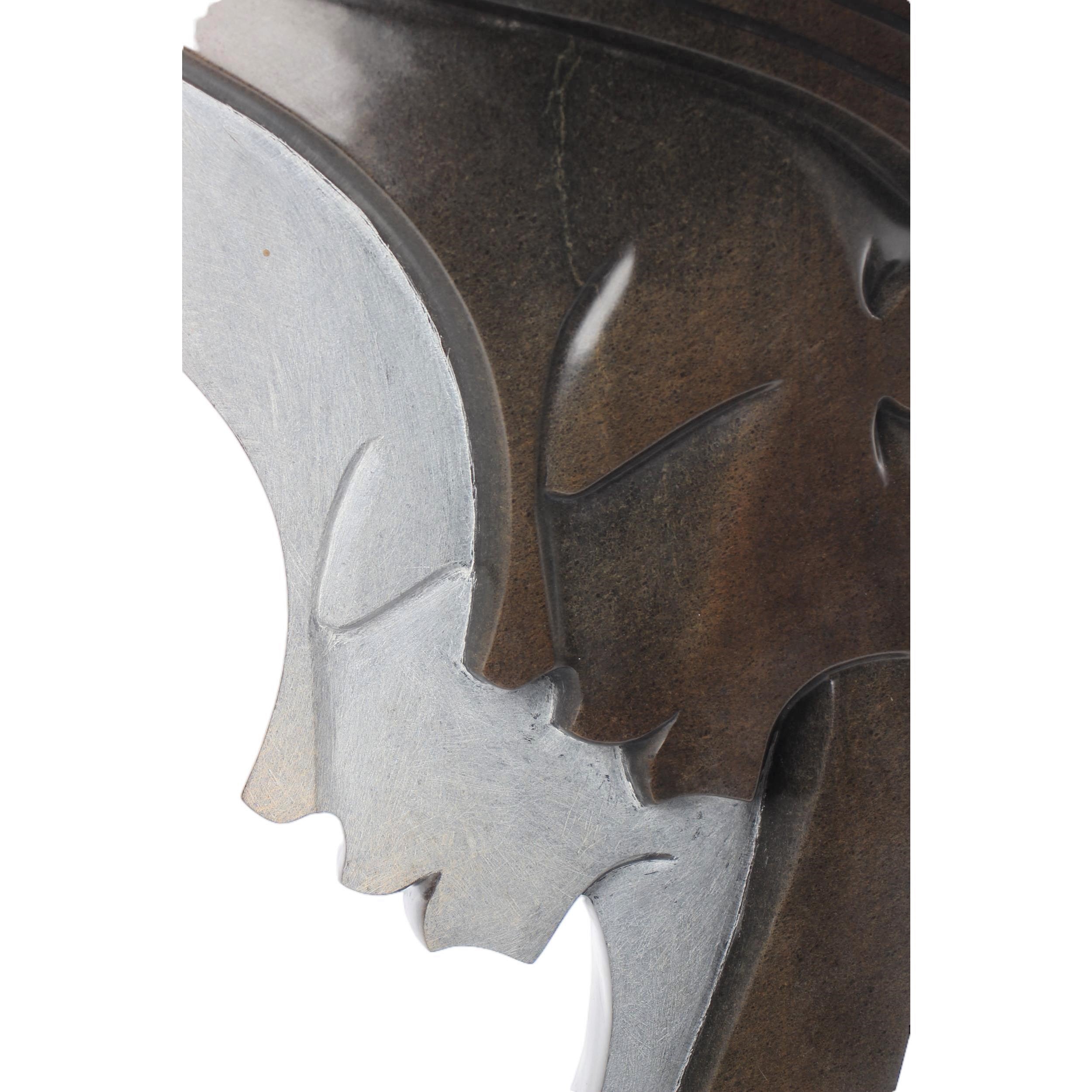Shona Tribe Opal Stone Sisters ~26.8" Tall - Sculpture & Statuary