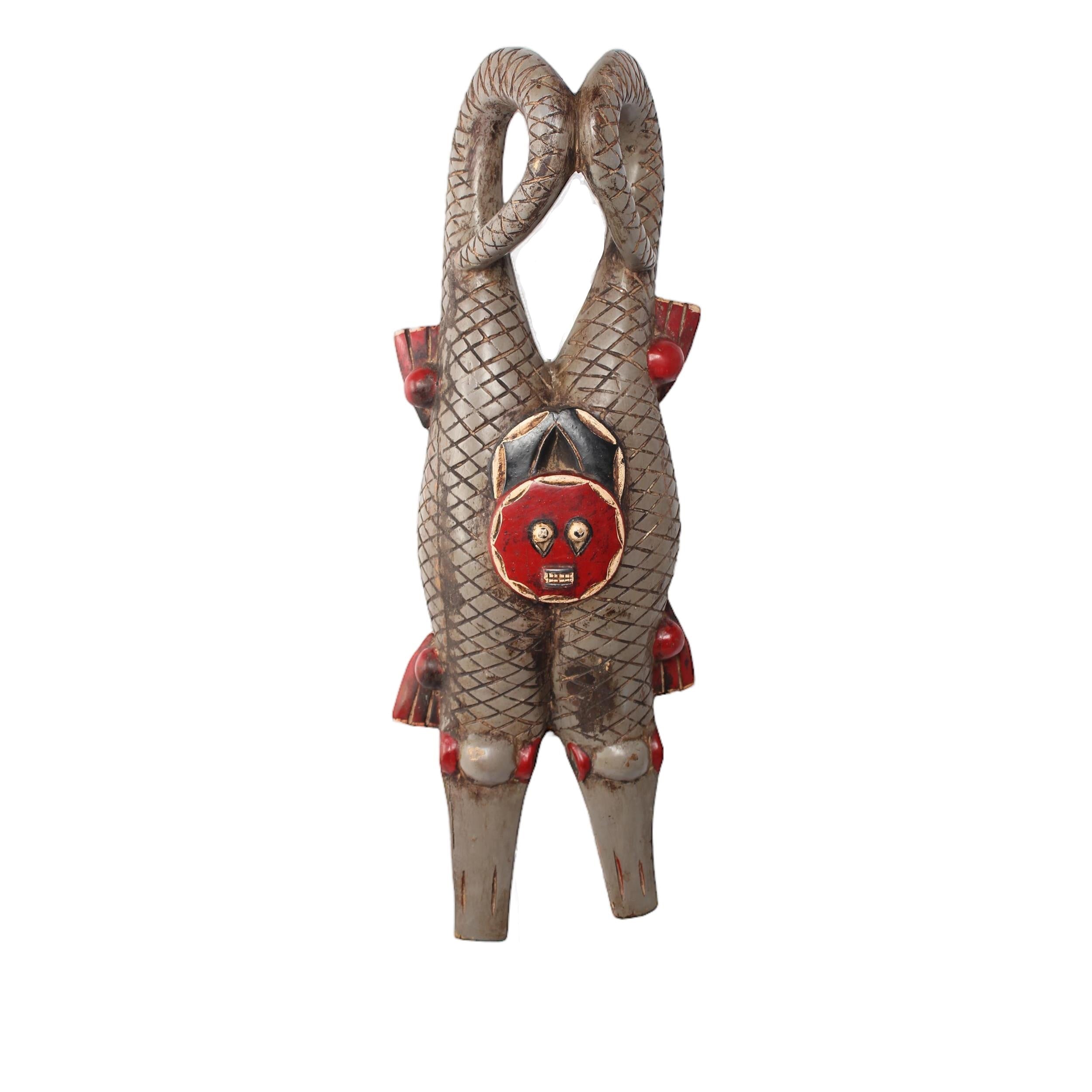Guro Tribe Mask ~23.2" Tall