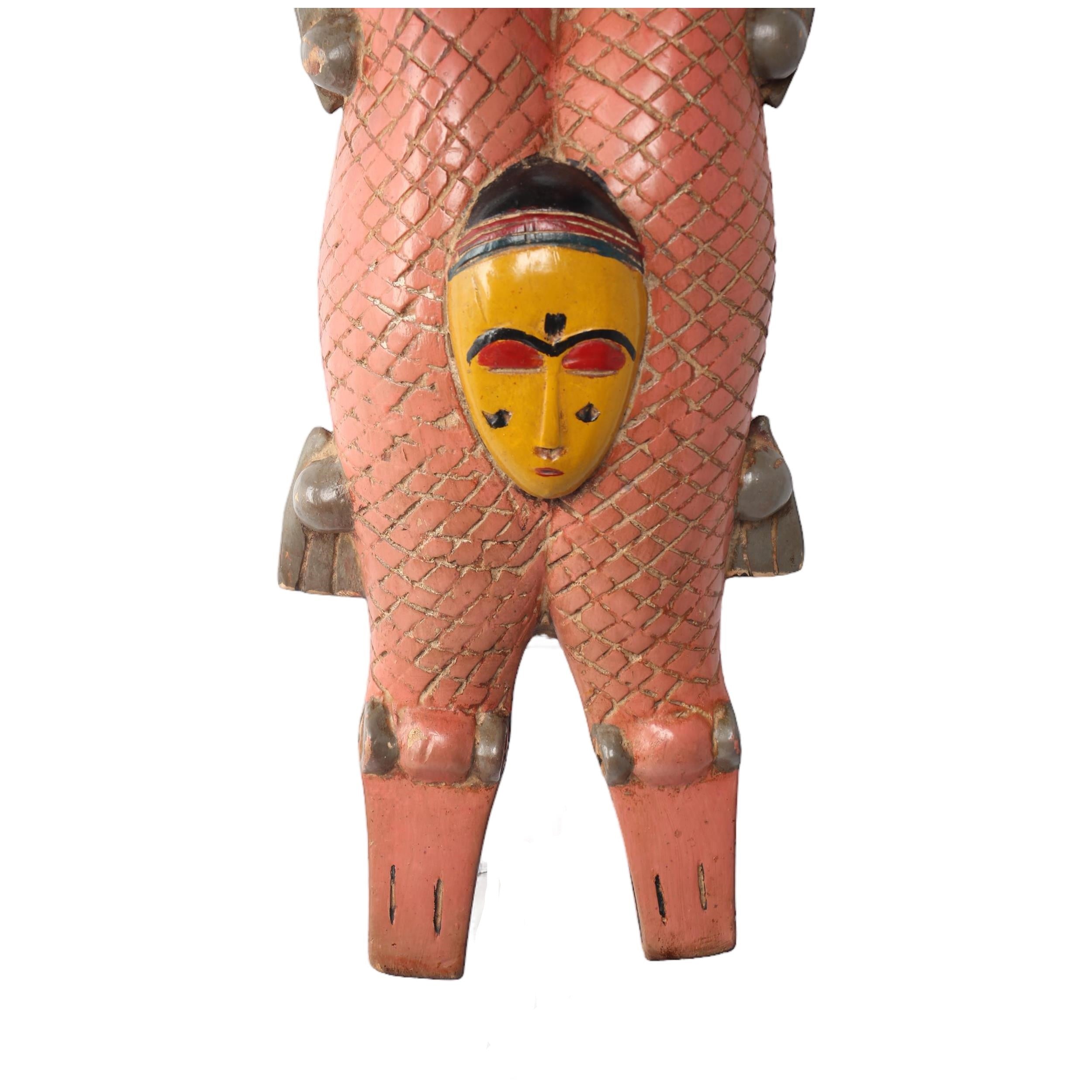 Guro Tribe Mask ~21.7" Tall