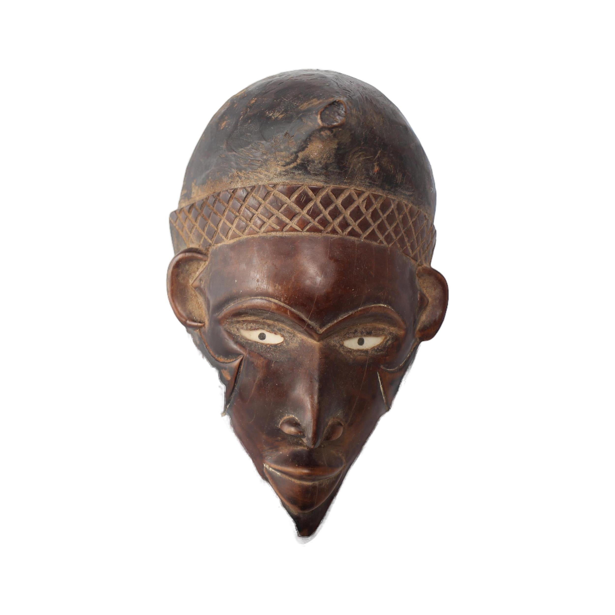 Pende Tribe Mask ~9.4" Tall