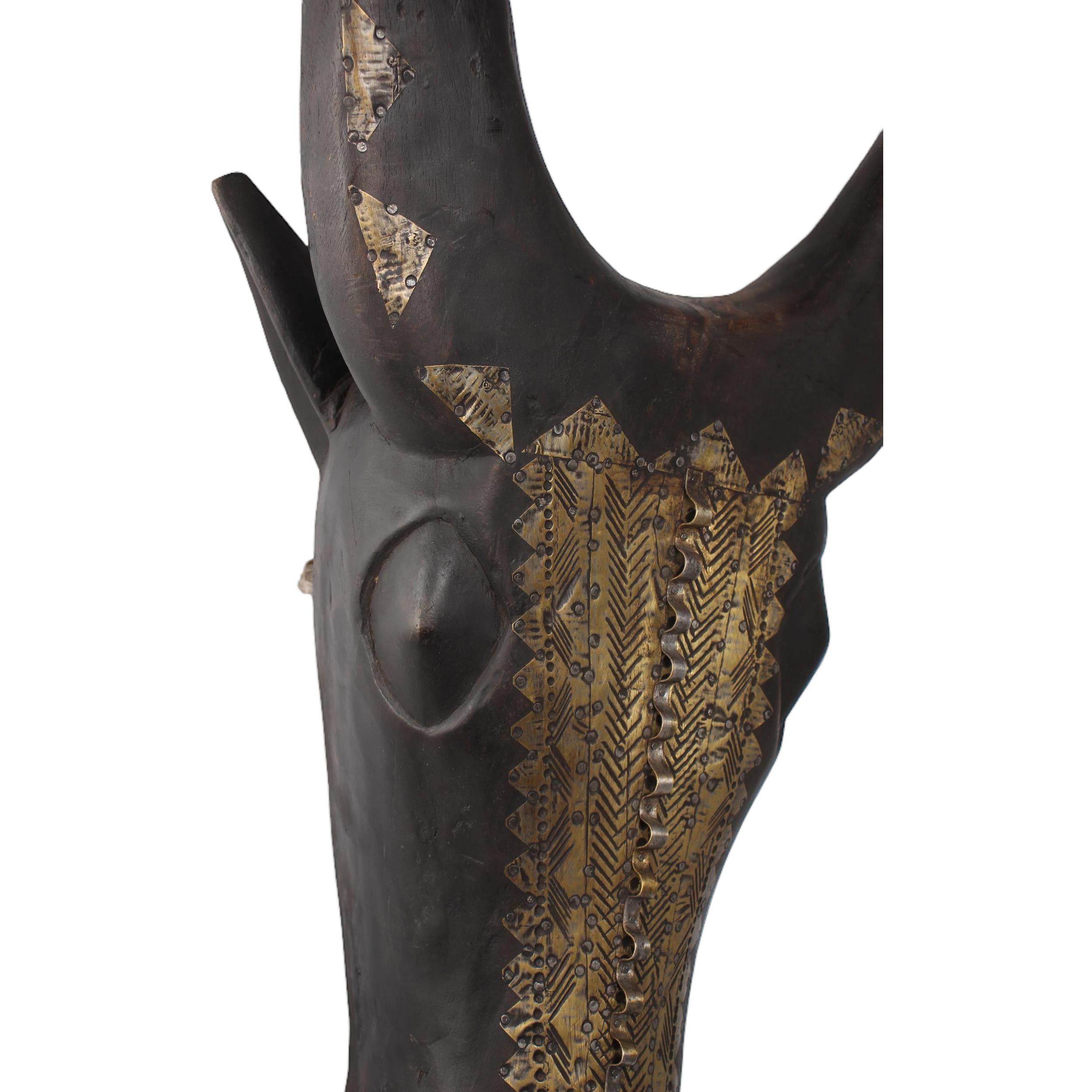 Marka Tribe Mask ~29.9" Tall - Mask