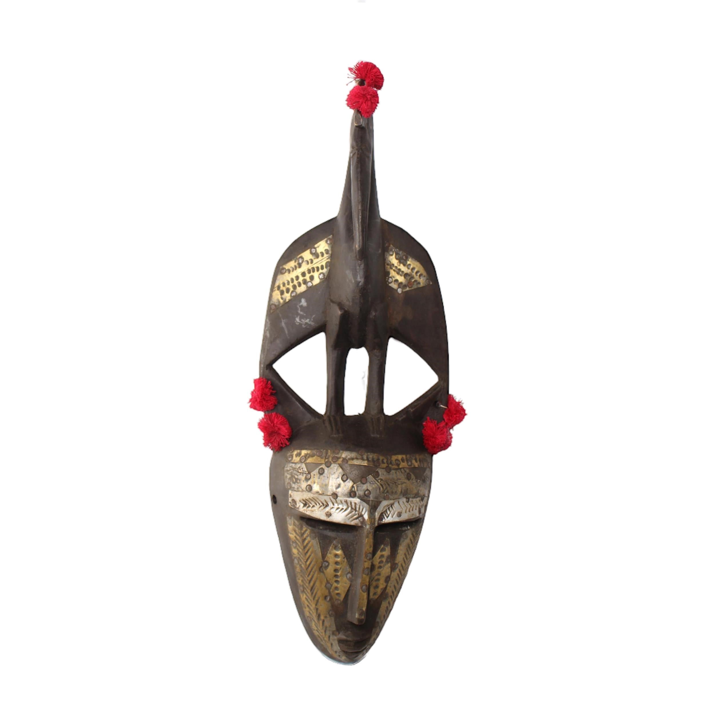 Marka Tribe Mask ~19.7" Tall - Mask