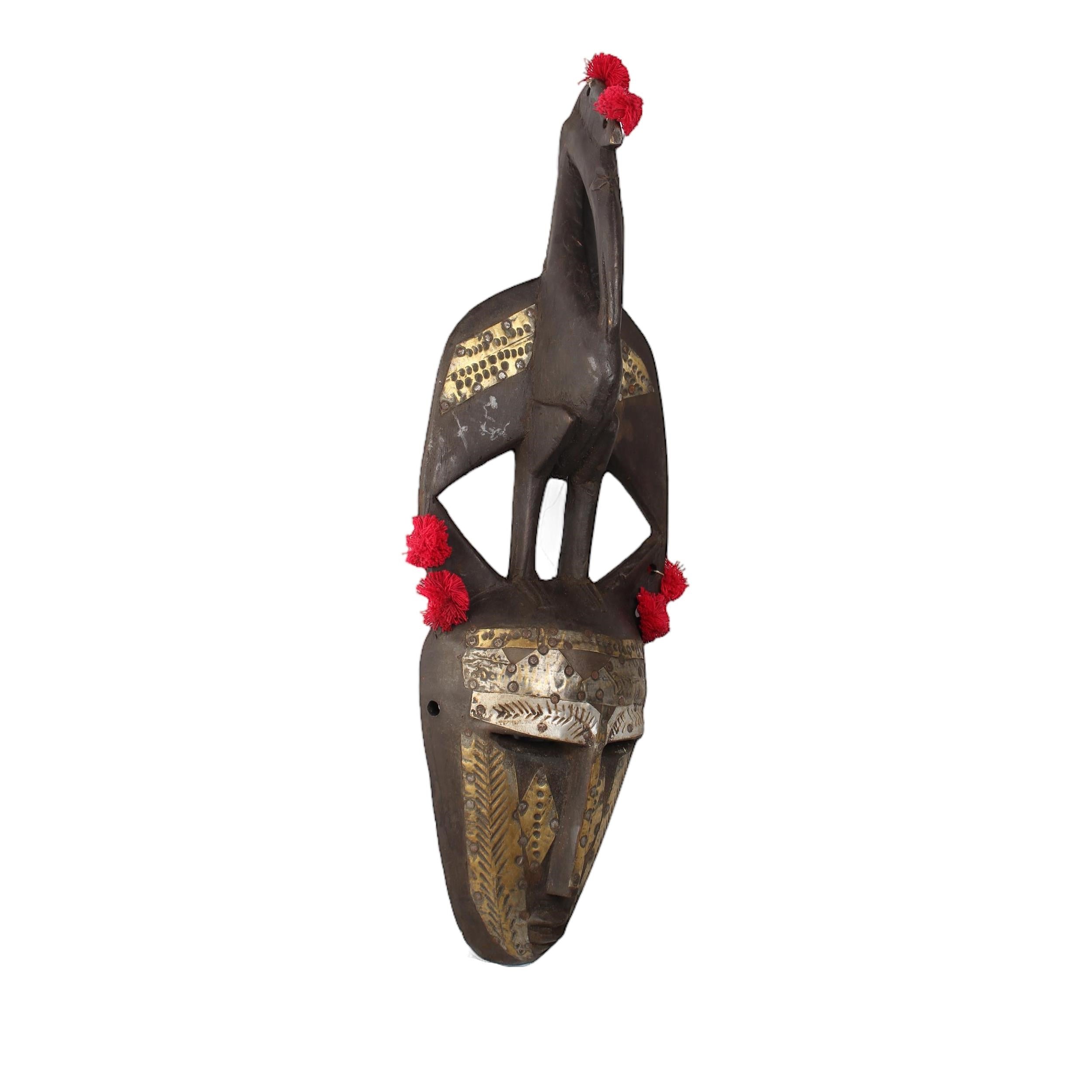 Marka Tribe Mask ~19.7" Tall - Mask