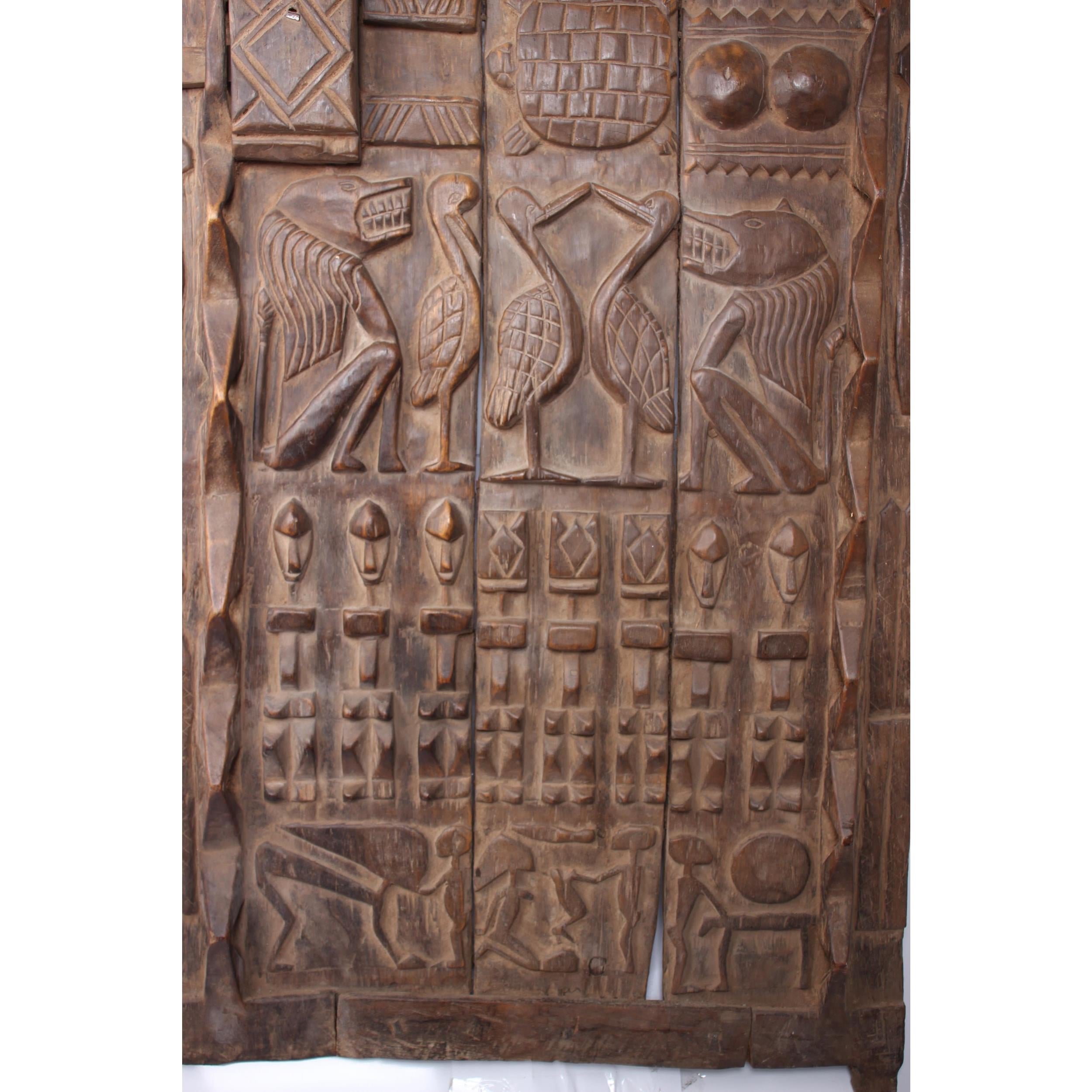 Dogon Tribe Door ~55.1" Tall - Dogon Doors