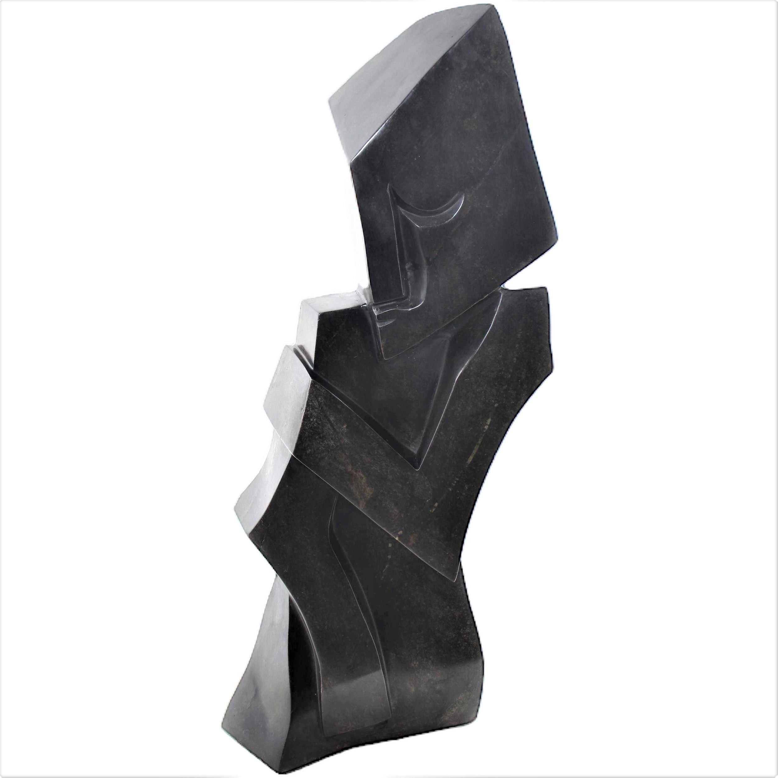 Shona Tribe Springstone Embrace ~32.3" Tall - Embrace