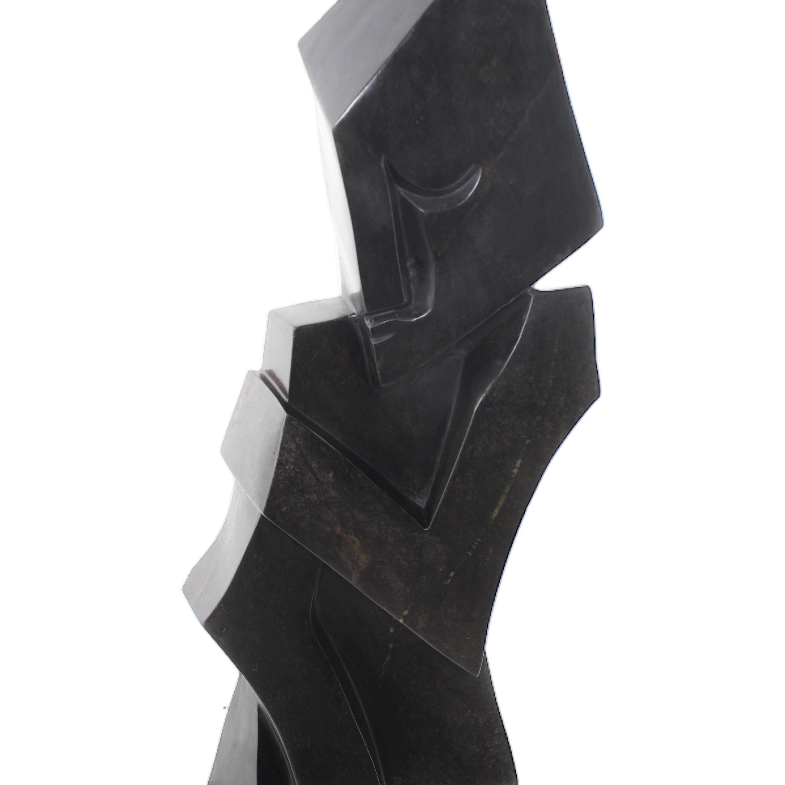 Shona Tribe Springstone Embrace ~32.3" Tall - Embrace