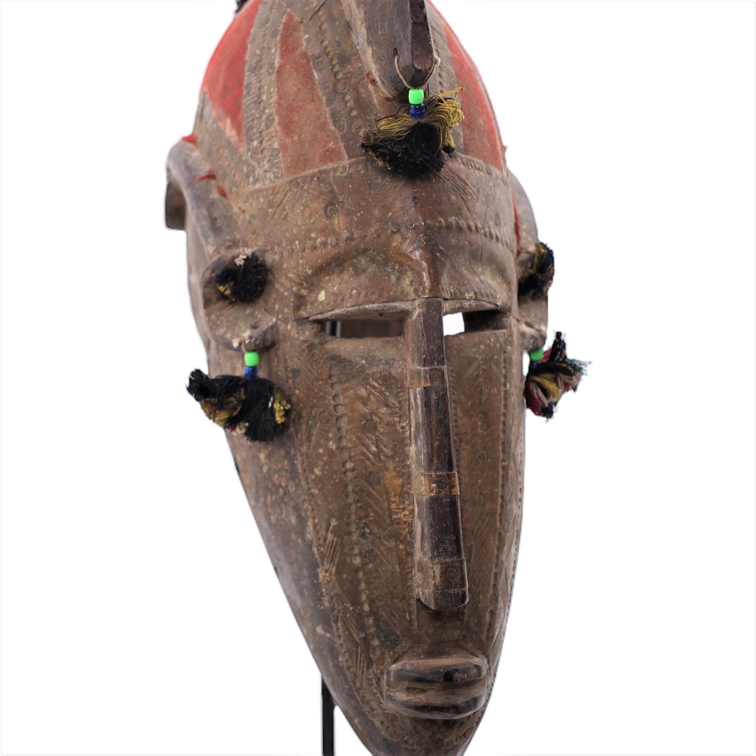 Marka Tribe Mask ~25.6" Tall - Mask