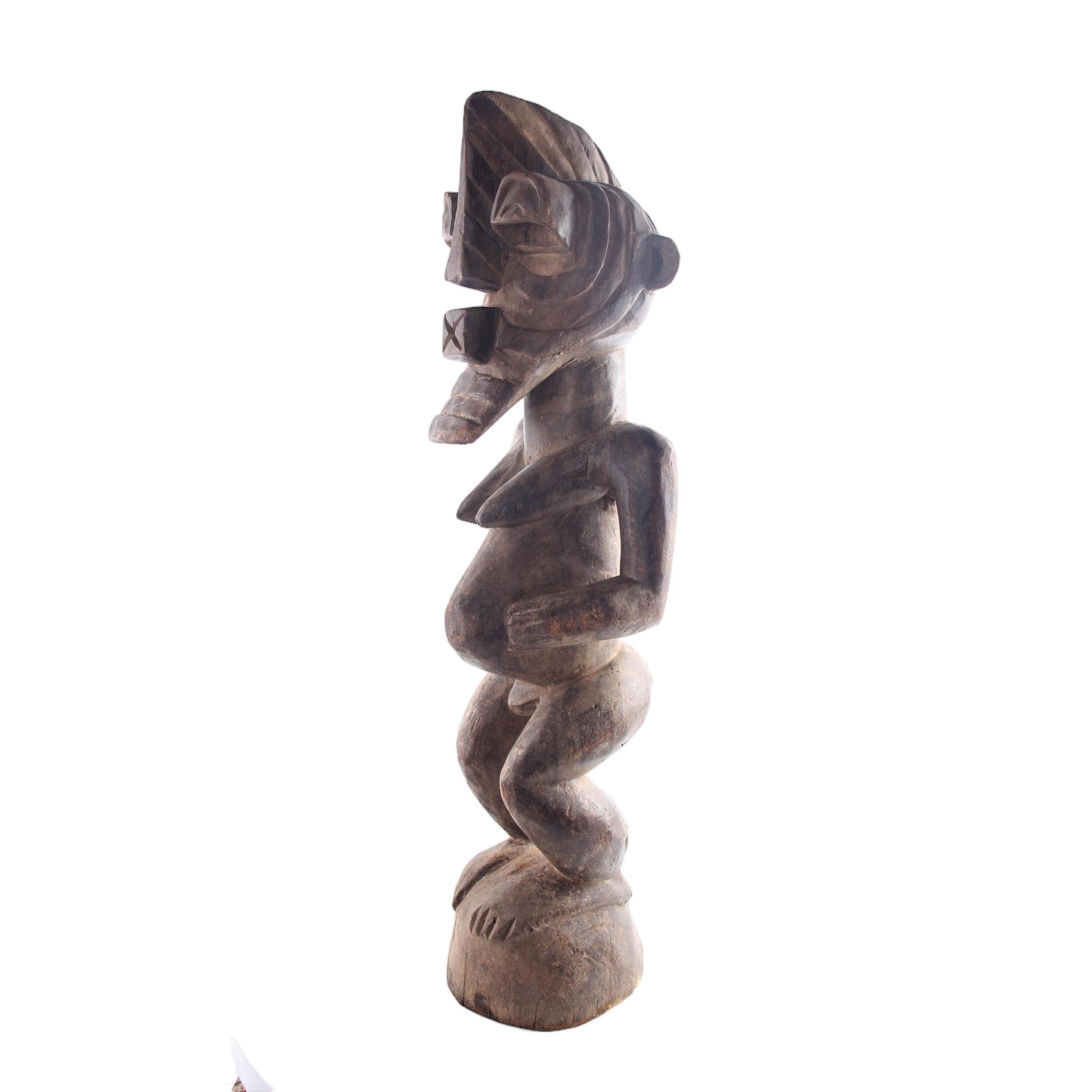Basonge/Songye Tribe Figurine ~28.0" Tall - African Angel Art - Figurine