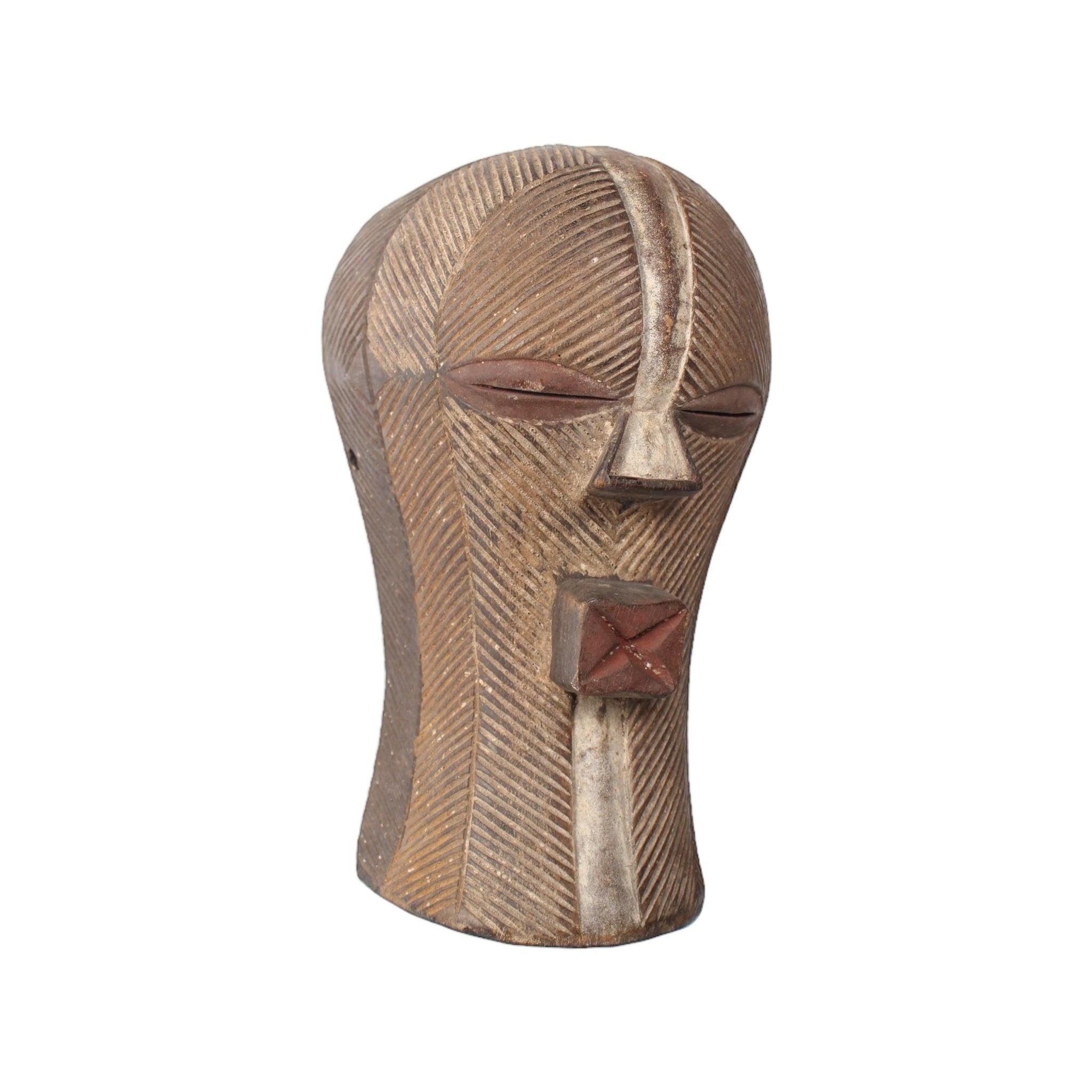 Basonge/Songye Tribe Mask ~12.2" Tall - African Angel Art - Mask