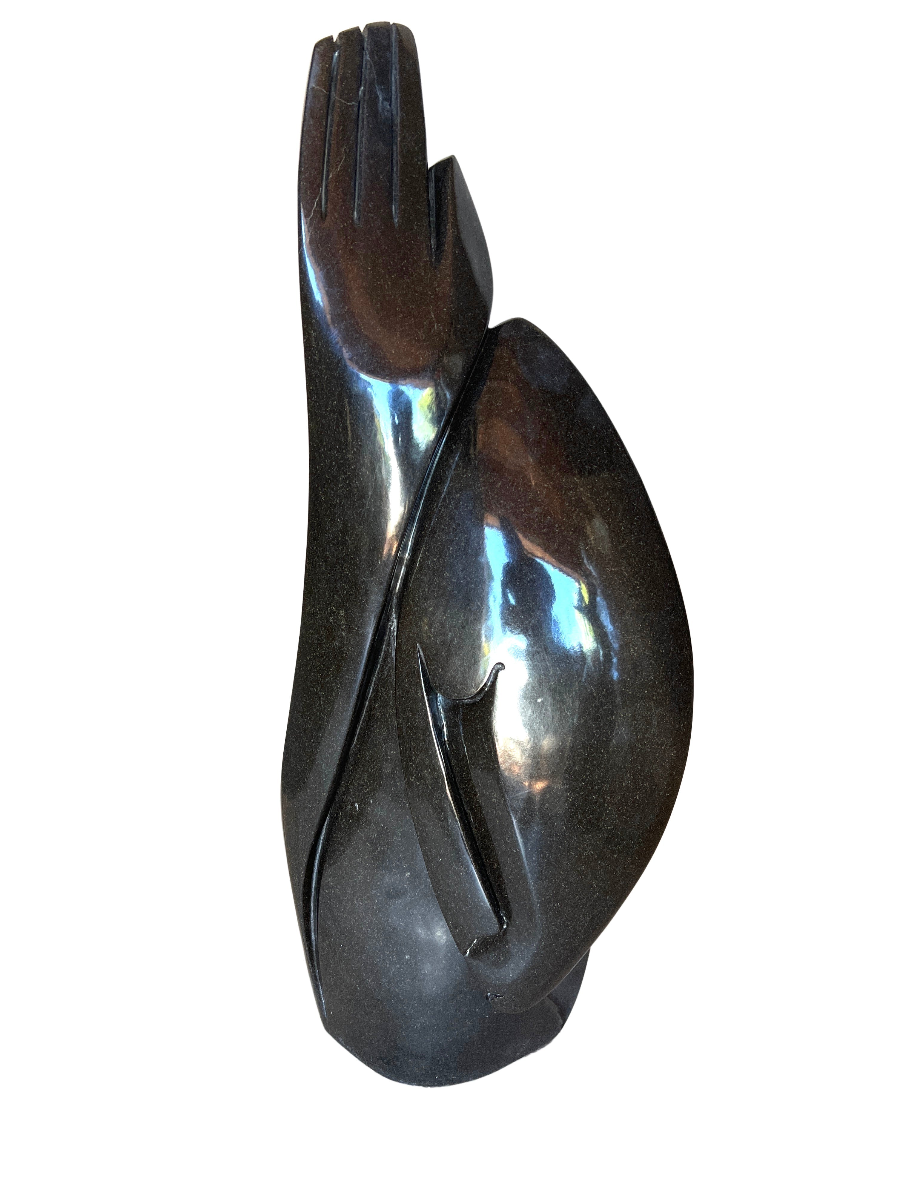 Shona Tribe Springstone Head Sculpture