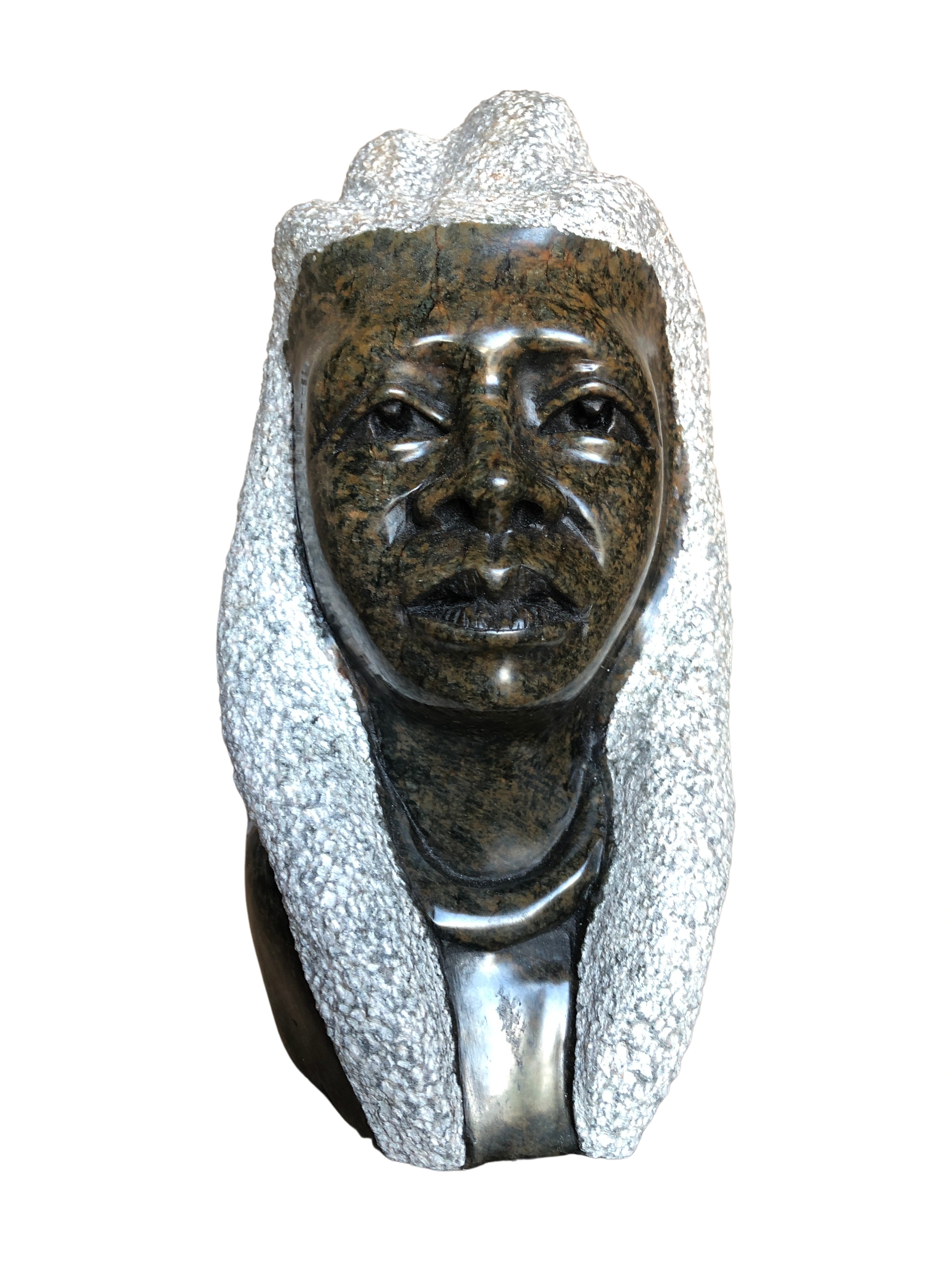 Shona Tribe Serpentine Rasta Head