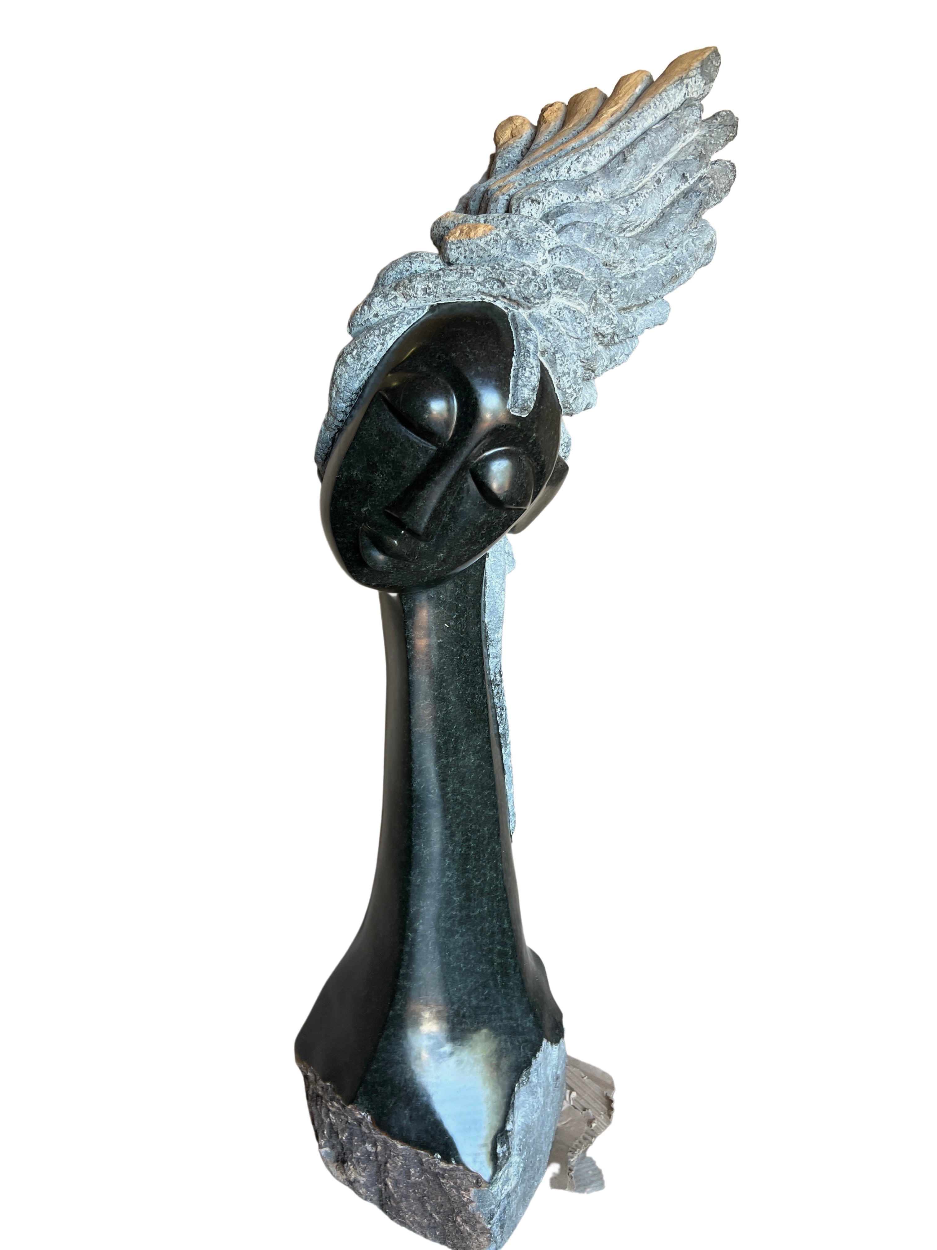 Shona Tribe Opal stone Blowing In the Wind - Shona