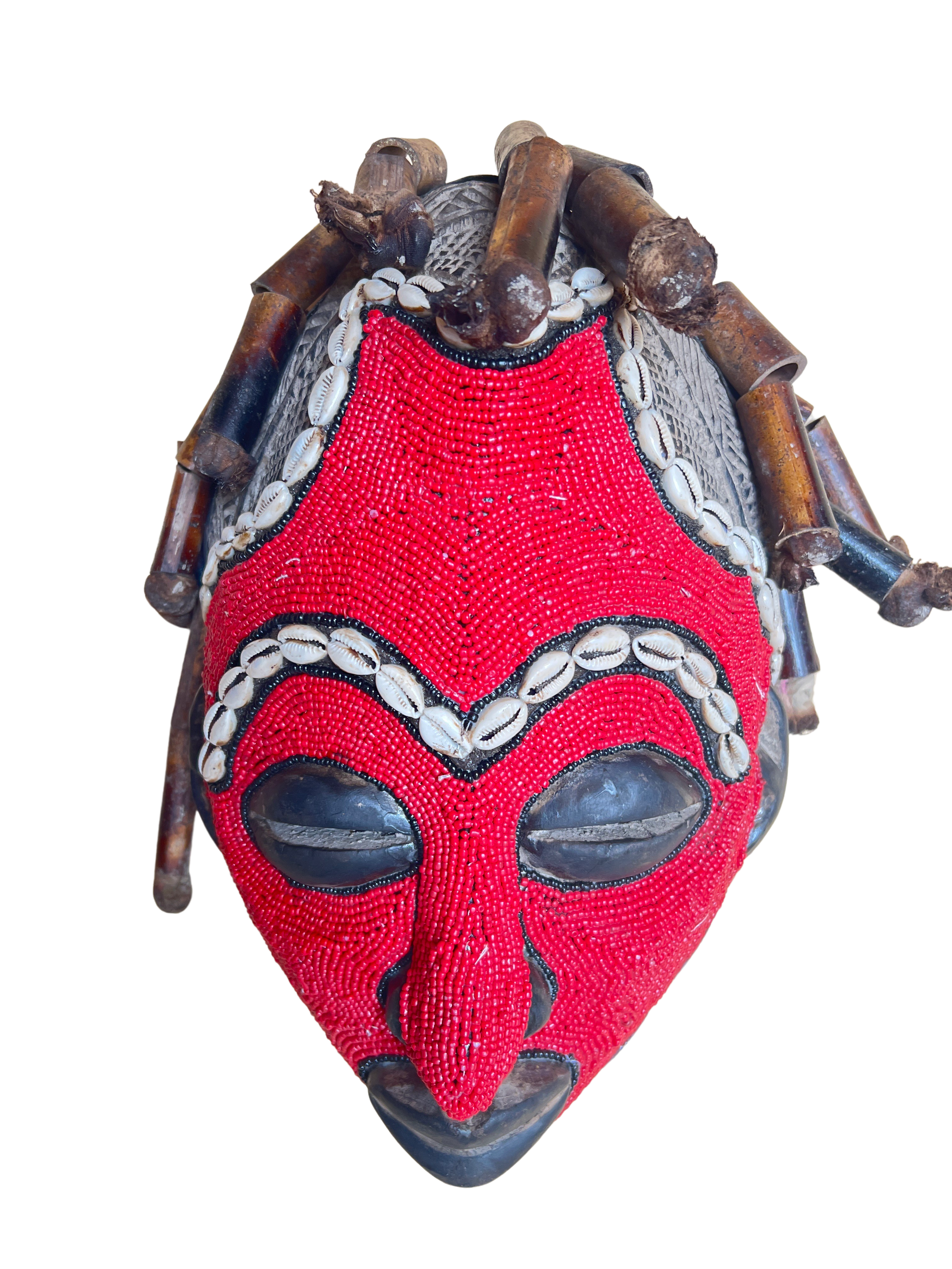 Chokwe Tribe Beaded Mask