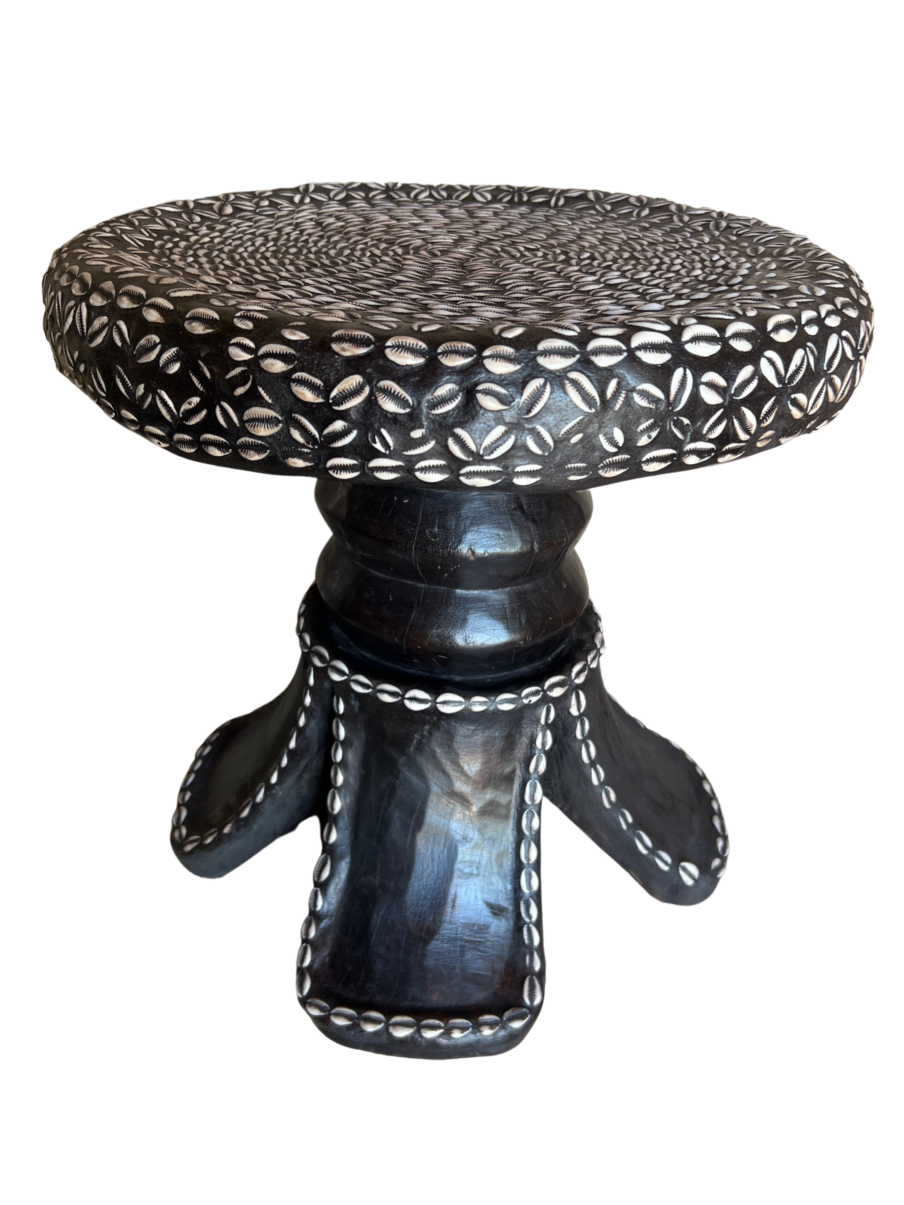Bamileke Tribe Cowrie Table